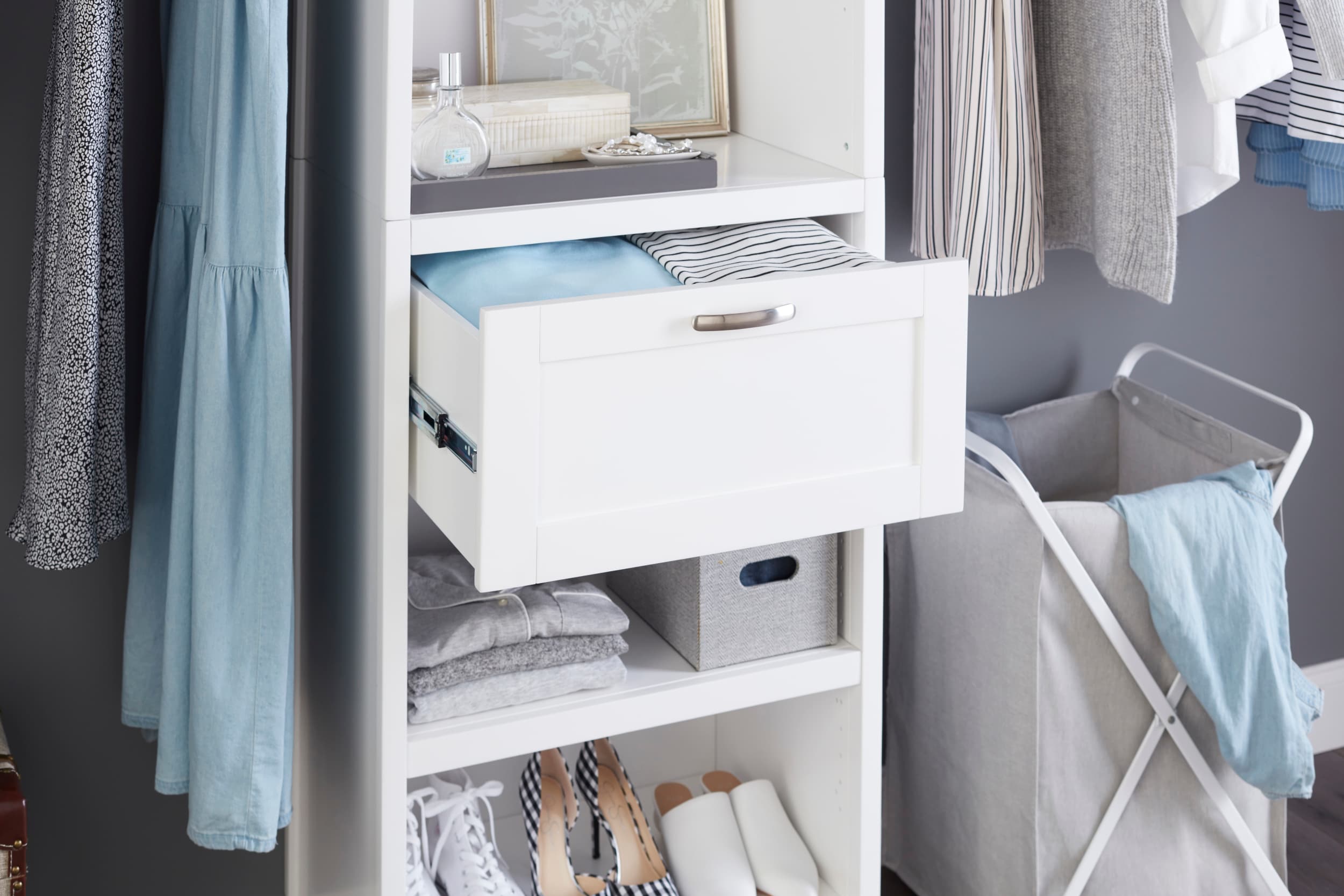 allen + roth LWSDKFP1TW Wood-Closet-Accessories - View #3