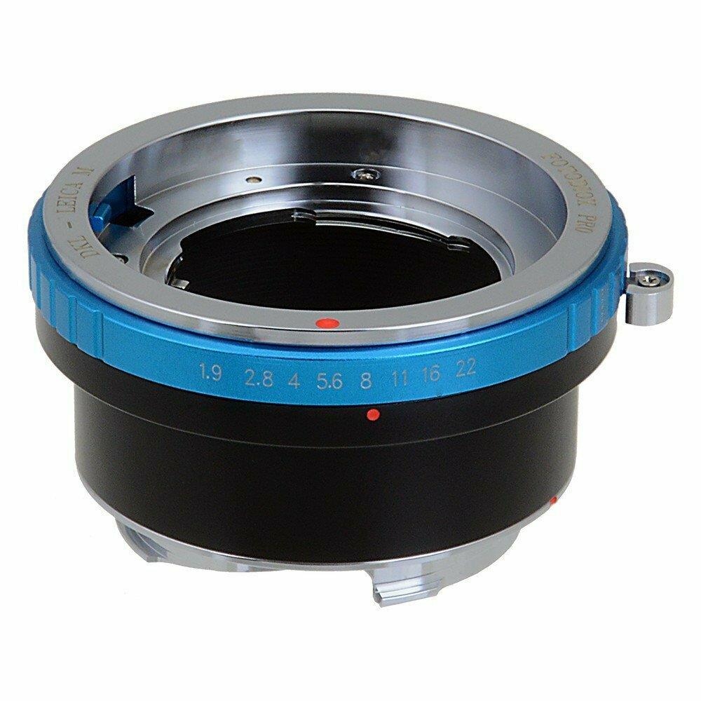 Fotodiox FTDX1094  DKLa-LM-Pro Pro Lens Mount Adapter- Kodak Retina Rangefinder and Retina Reflex SLR Lens to Leica M Mount Rangefinder Camera Body with Built in Aperture Control Dial