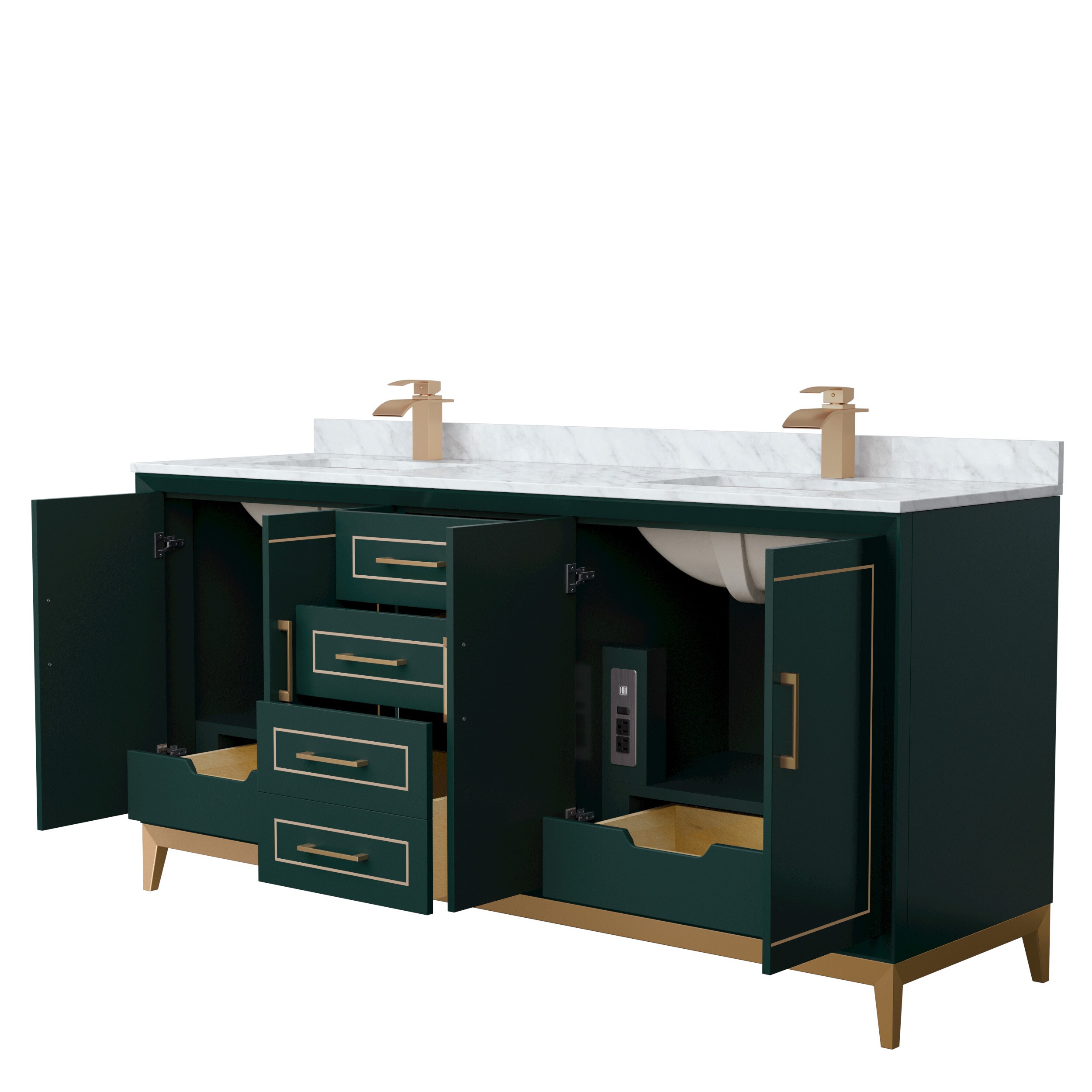 Wyndham Collection WCH515172DGSCMUNSMXX Bath-Vanity-Combo - View #2