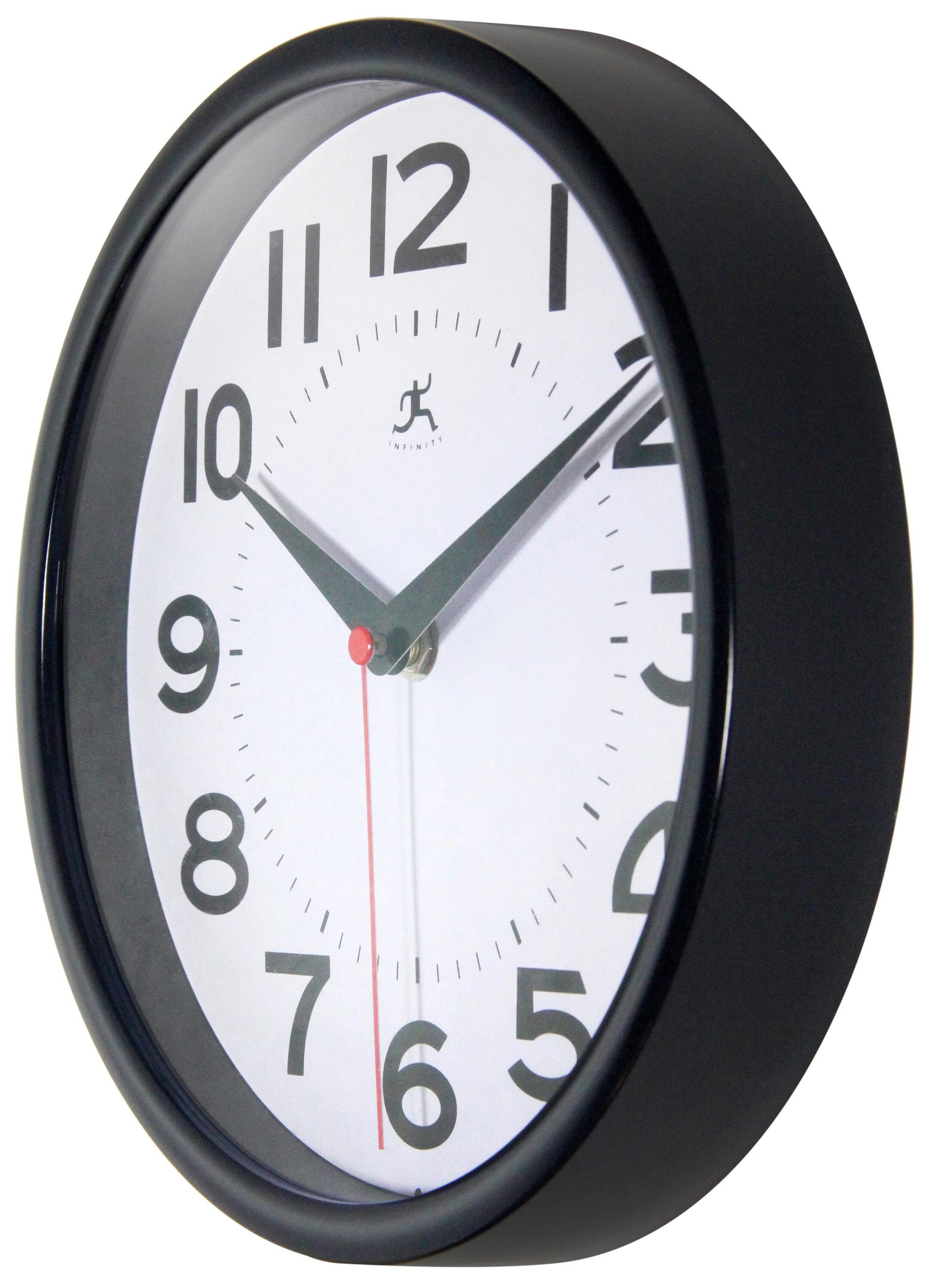 Infinity Instruments 14220BK-3364 Indoor-Outdoor-Clocks - View #6