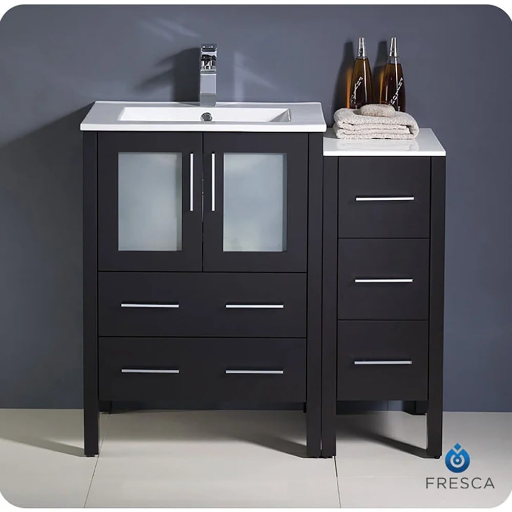 Fresca FCB62-2412ES-I Bath-Vanity-Combo - View #3