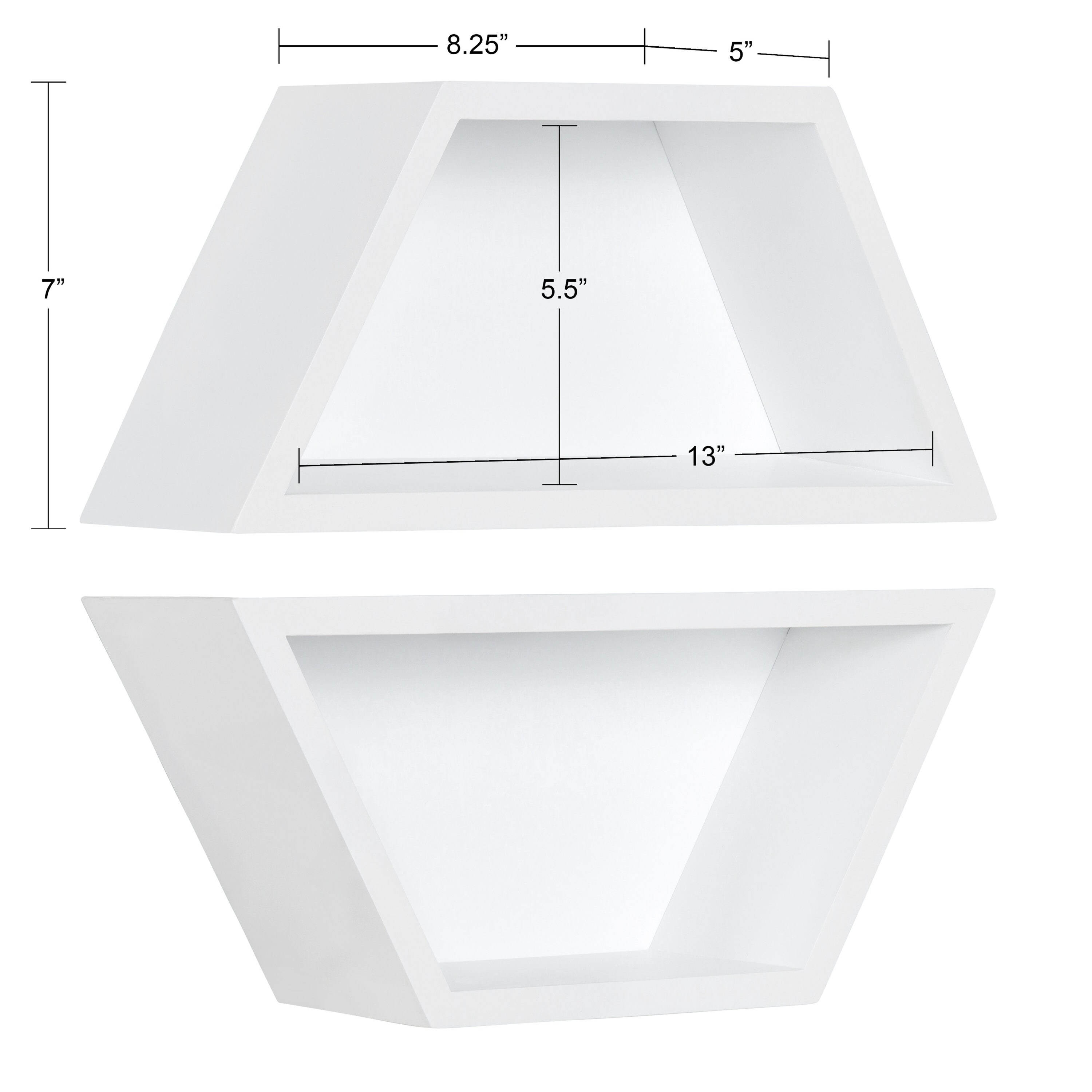 Kate and Laurel 216470 Wall-Mounted-Shelving - View #2