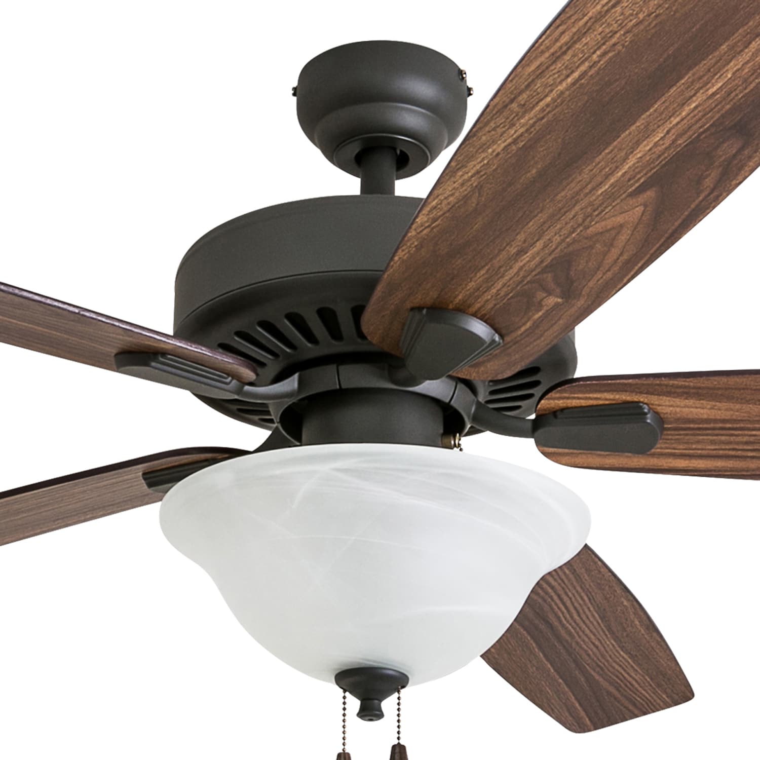 Prominence Home Westcott 60-in Bronze LED Indoor Ceiling Fan with Light ...