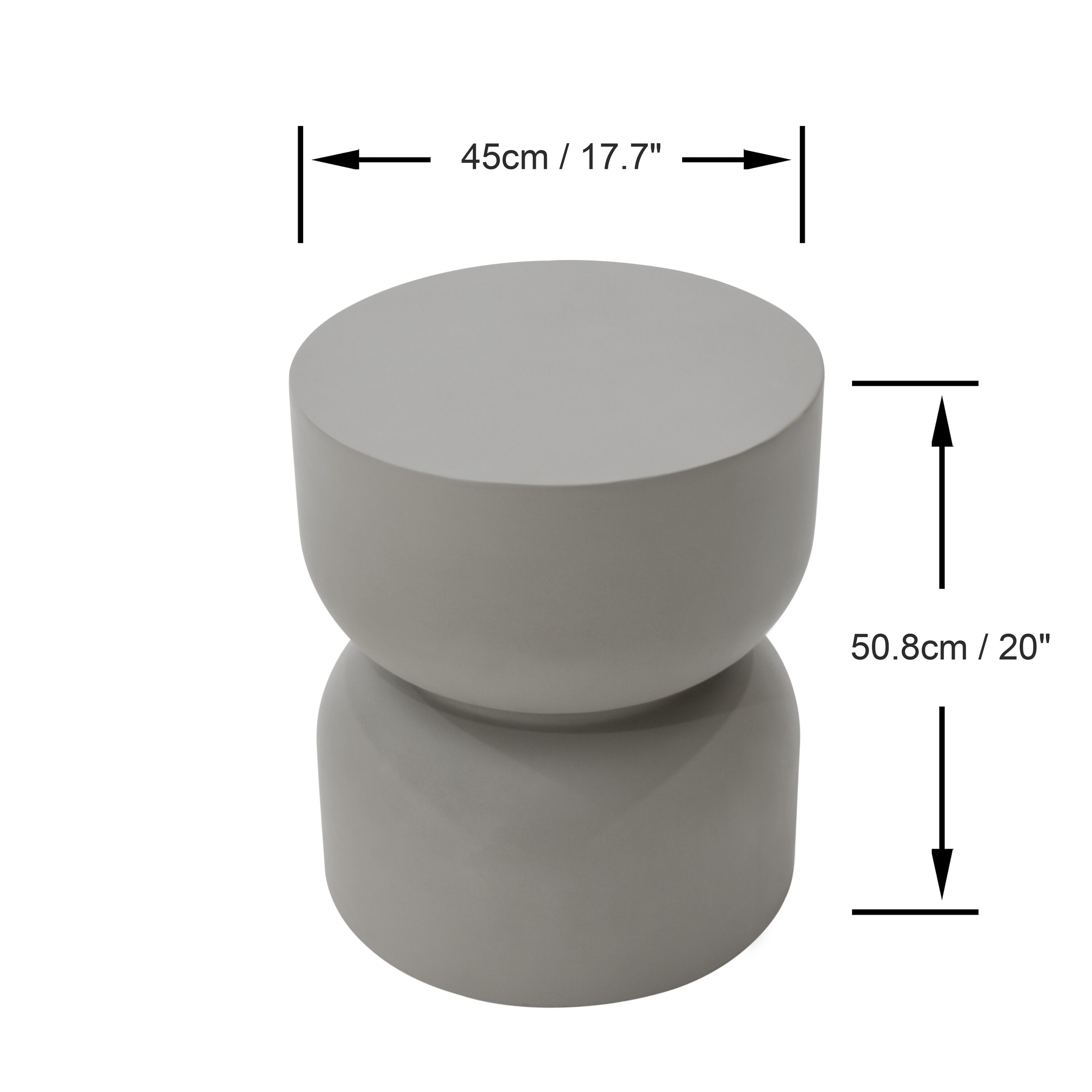 Moda Furnishings MD-FEG07-SG Patio-Tables - View #2