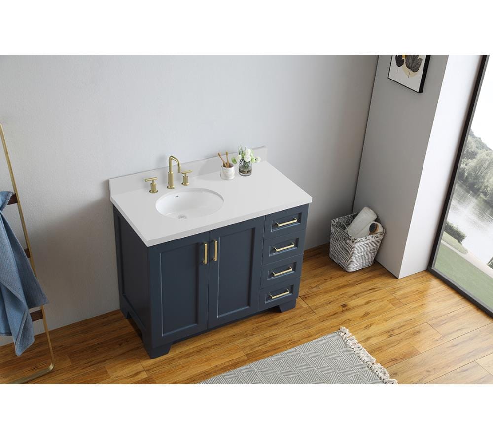 ARIEL Q43SLB-WQO-MNB Bath-Vanity-Combo - View #2