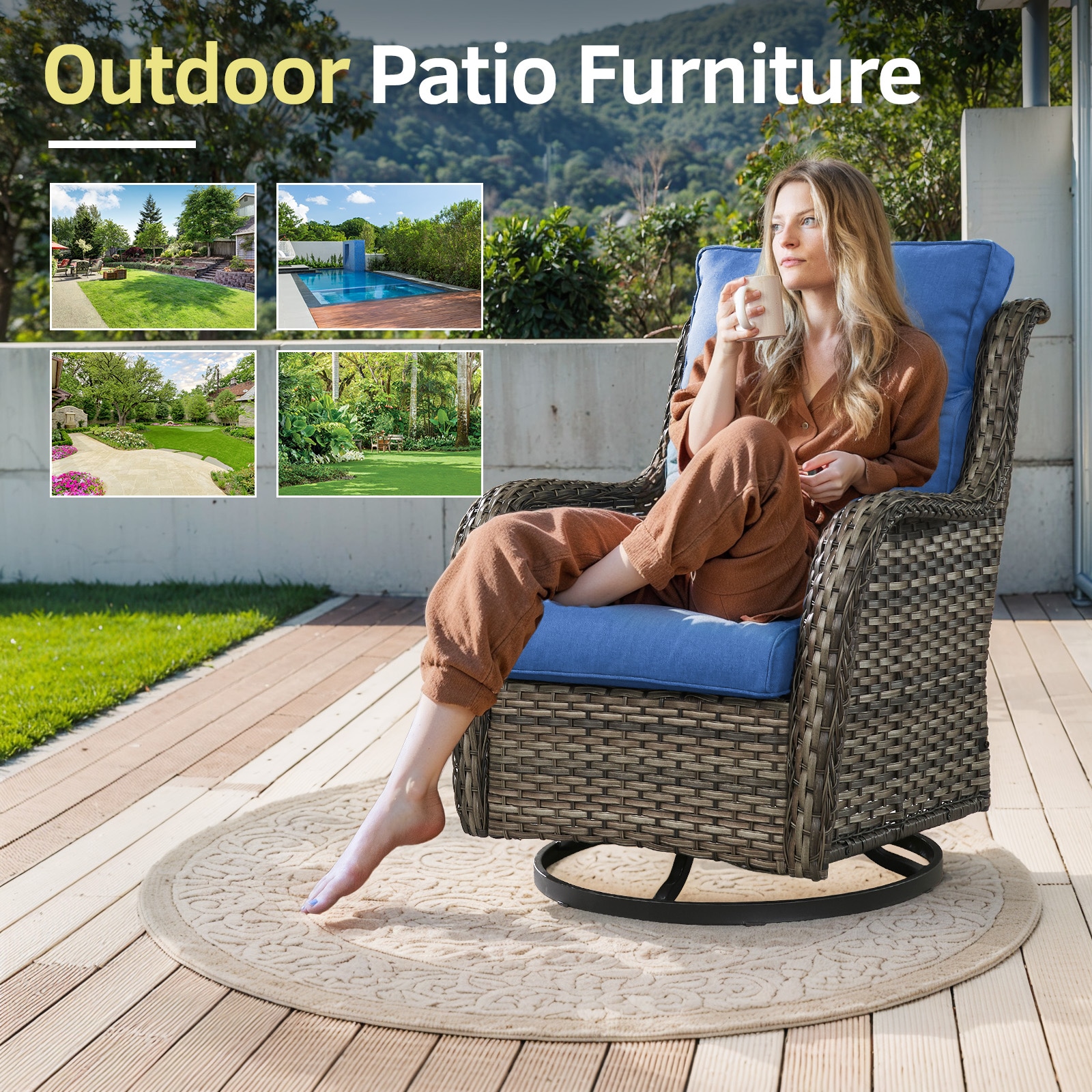  PA036-1XL Patio-Conversation-Sets - View #2