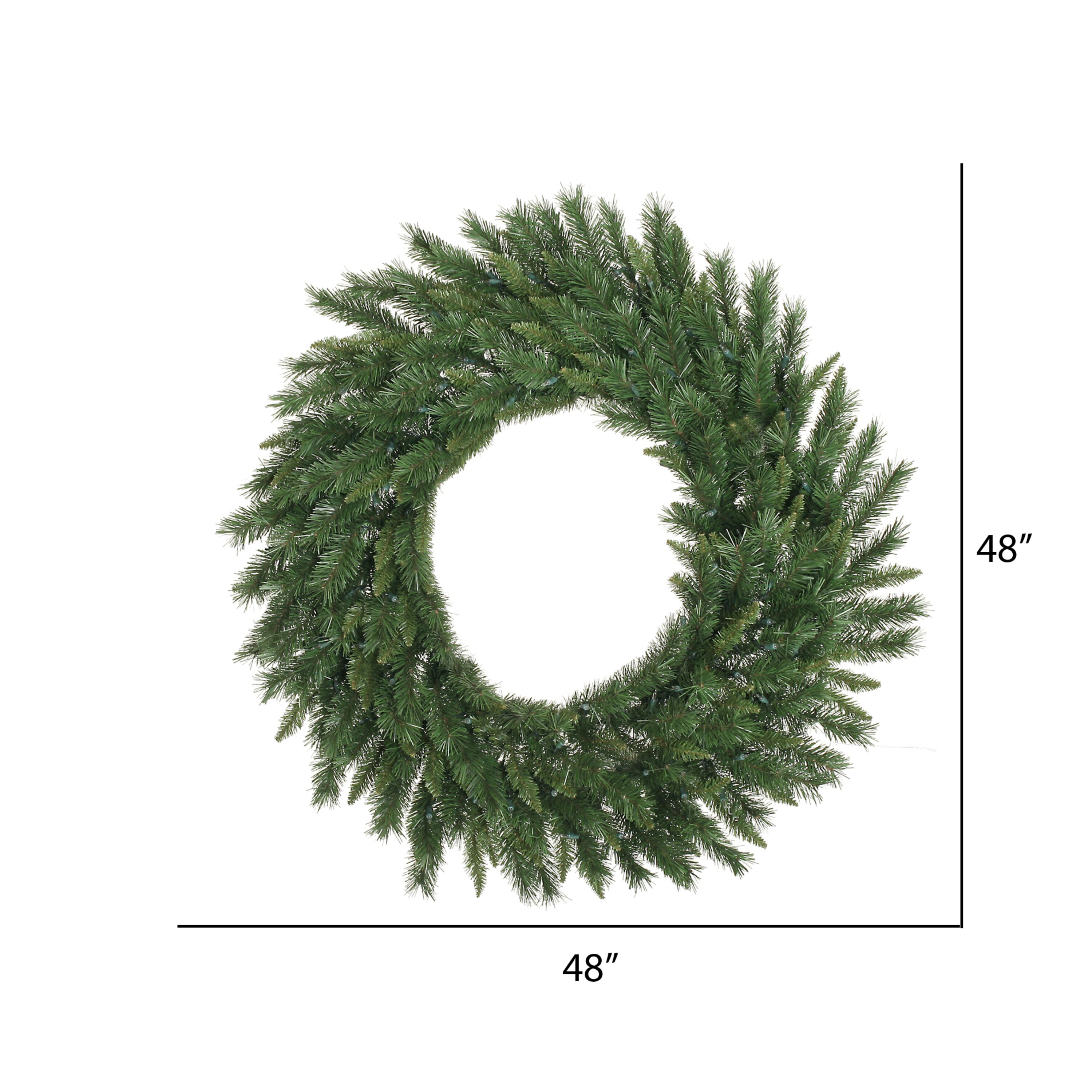 Vickerman A877348 Artificial-Christmas-Wreaths - View #3