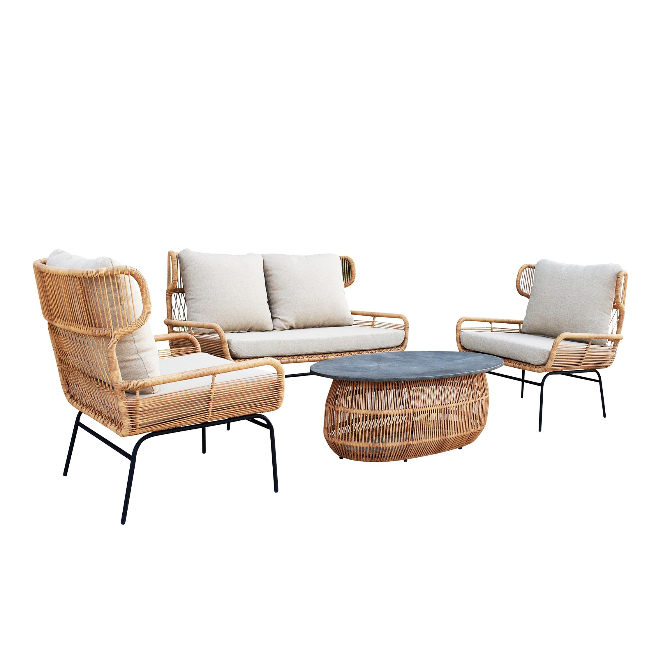 Courtyard Casual 5220 Patio-Conversation-Sets - View #6