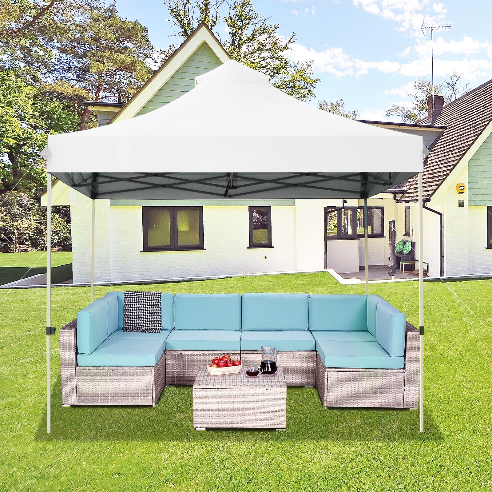 WELLFOR DOJ70658WH Canopy-Storage - View #3