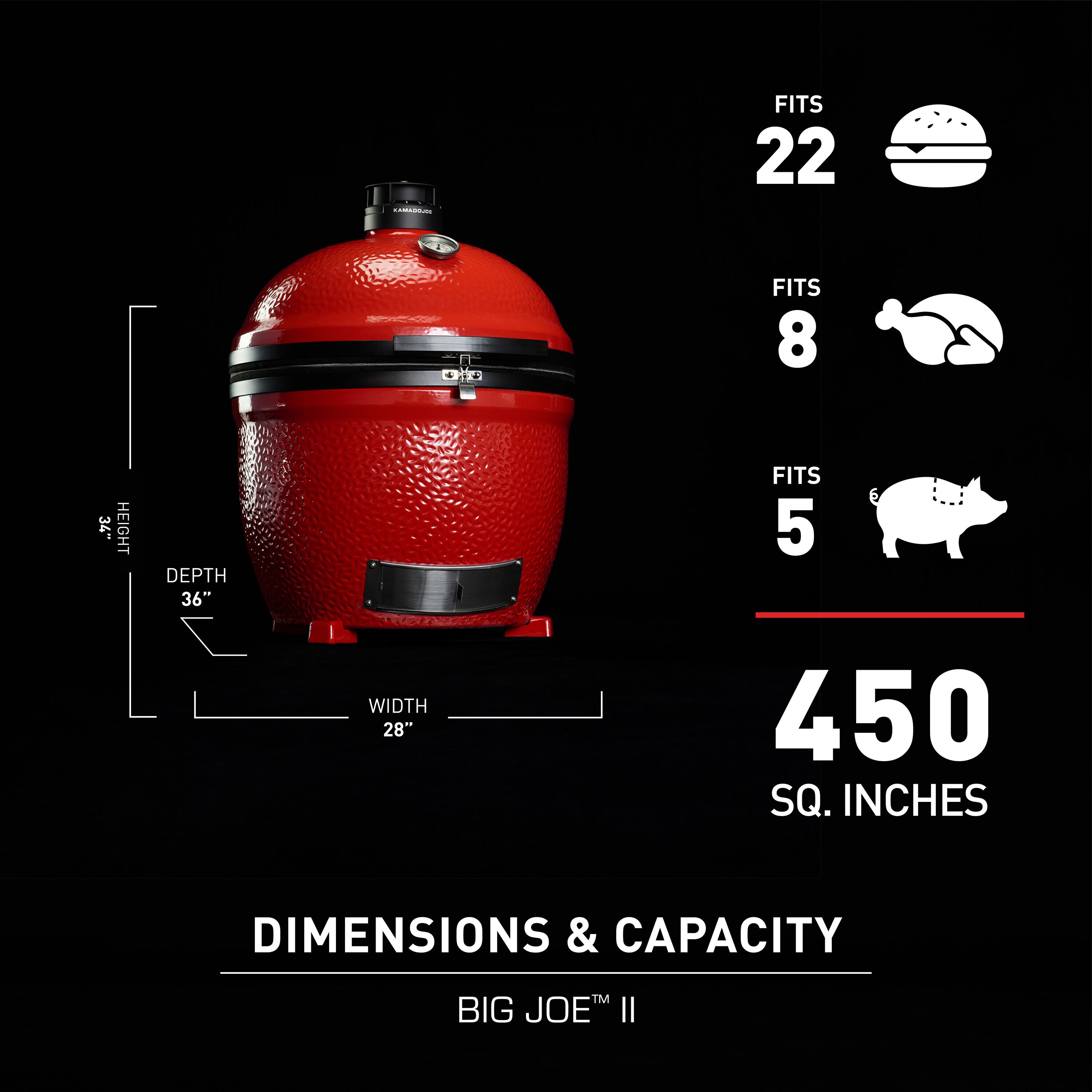 Kamado Joe BJ24NRHC Charcoal-Grills - View #9