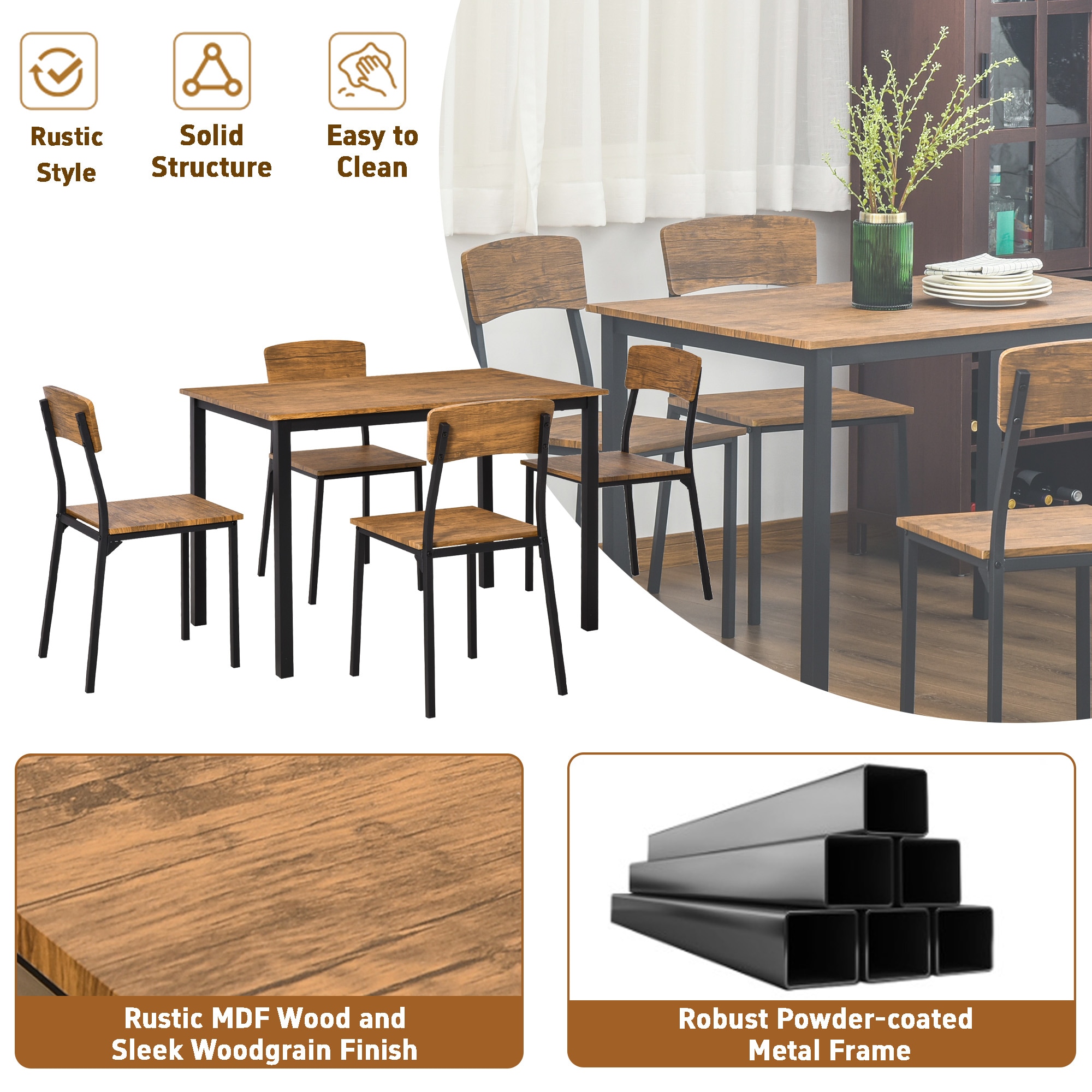 Sunrinx MG66-8-SN Dining-Sets - View #4