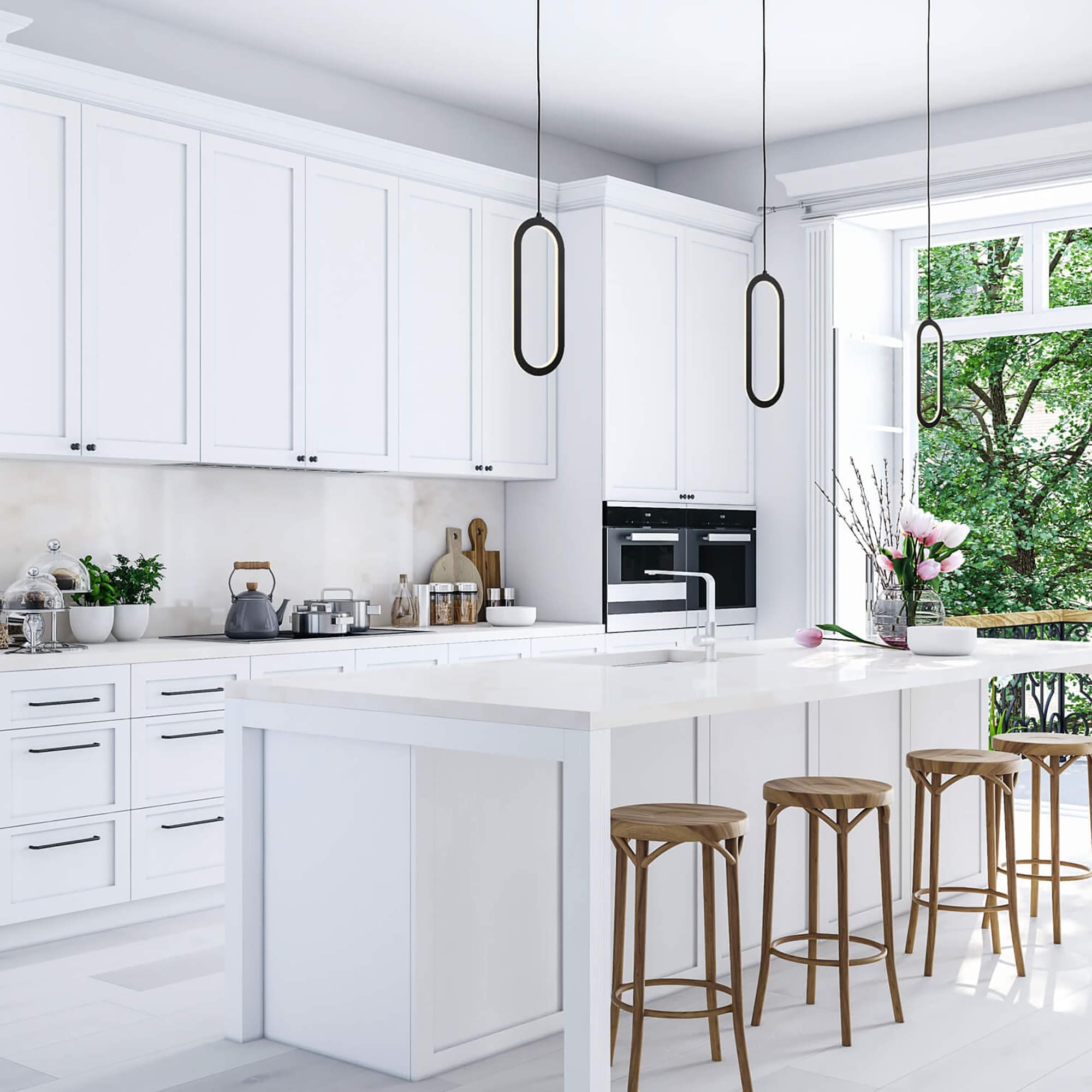 DALS Lighting FPD-CC-GD Pendant-Lights - View #3