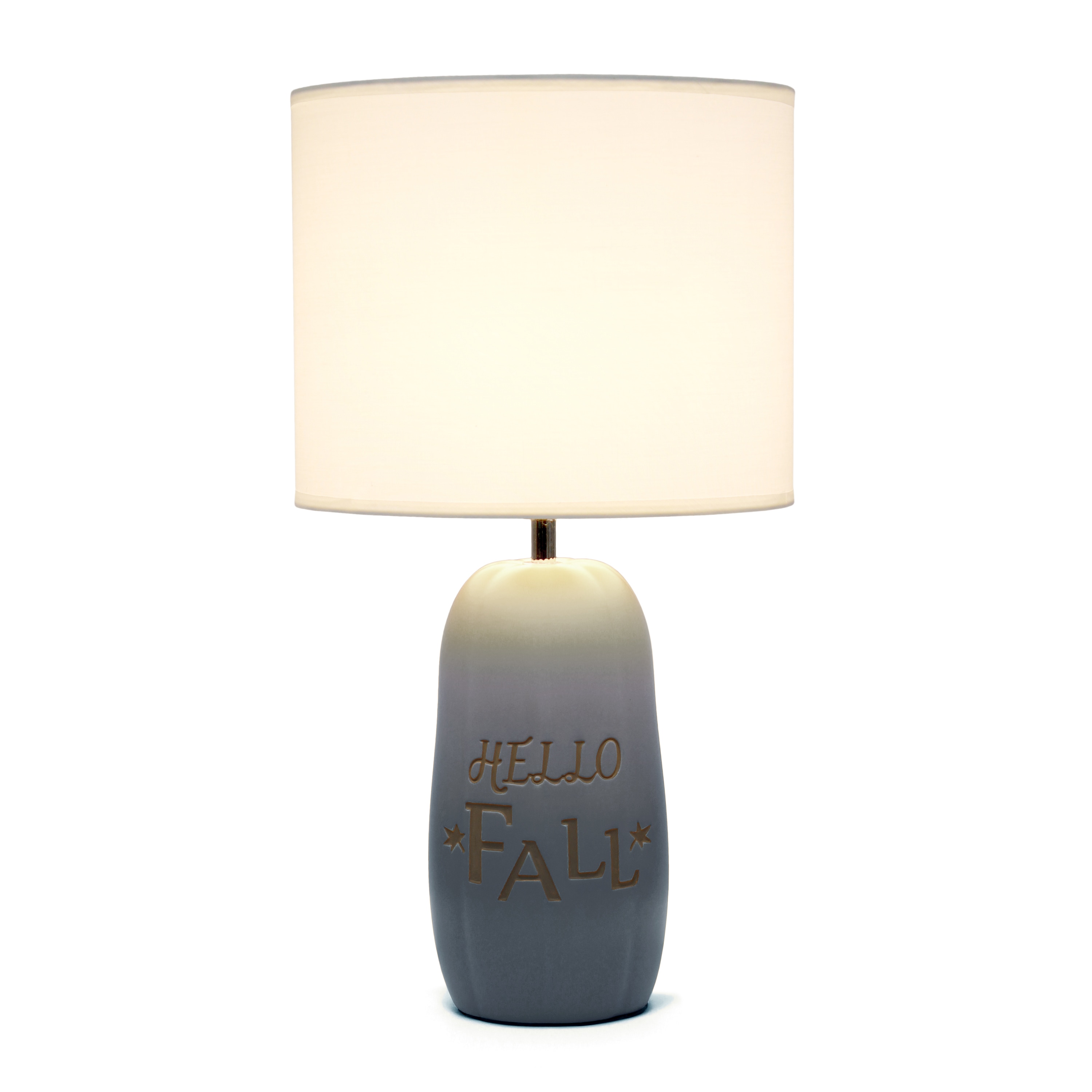 Simple Designs LT2132-GRY Table-Lamps - View #2