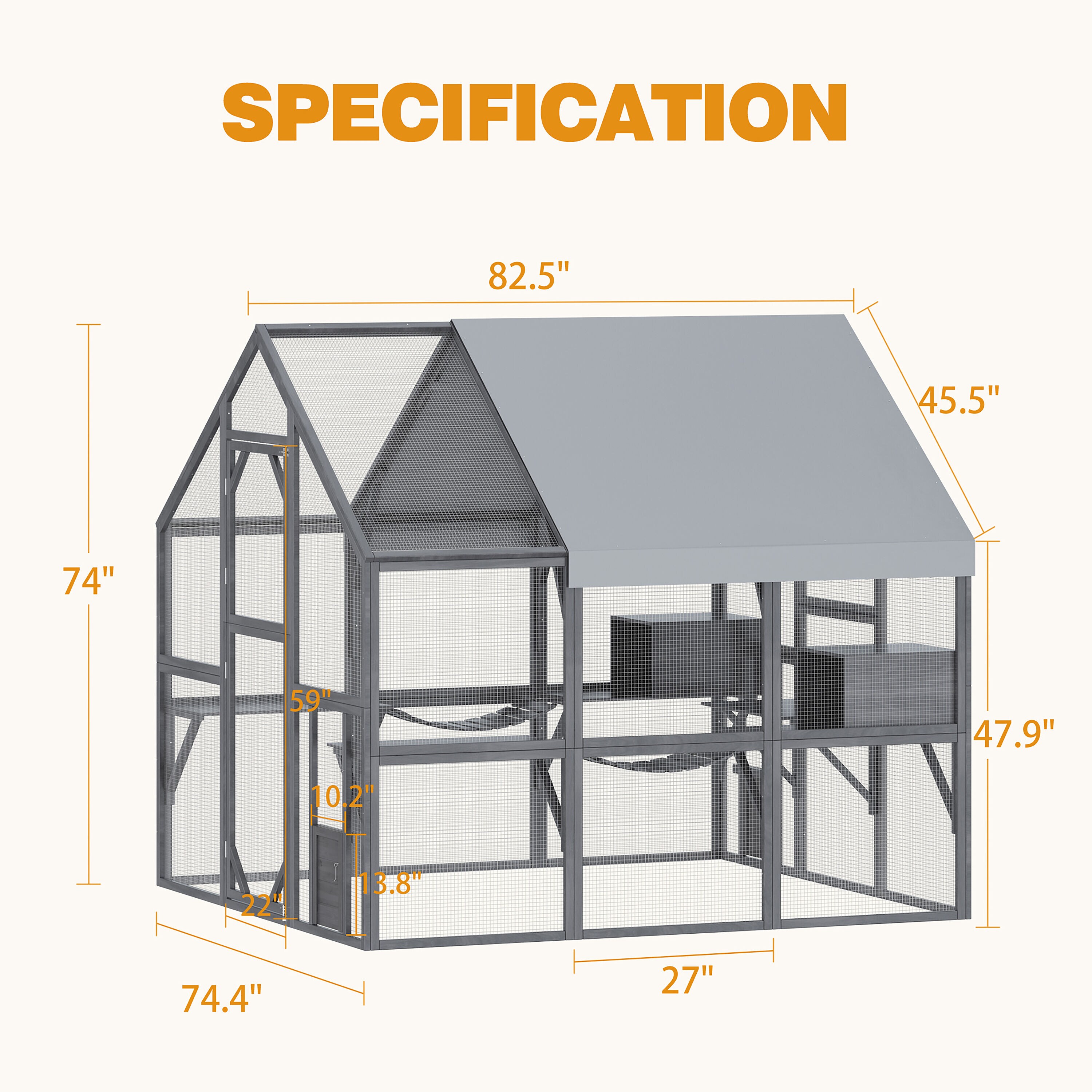 MIDHAM AMKF150158-03+04 Chicken-Coops-Rabbit-Hutches - View #18