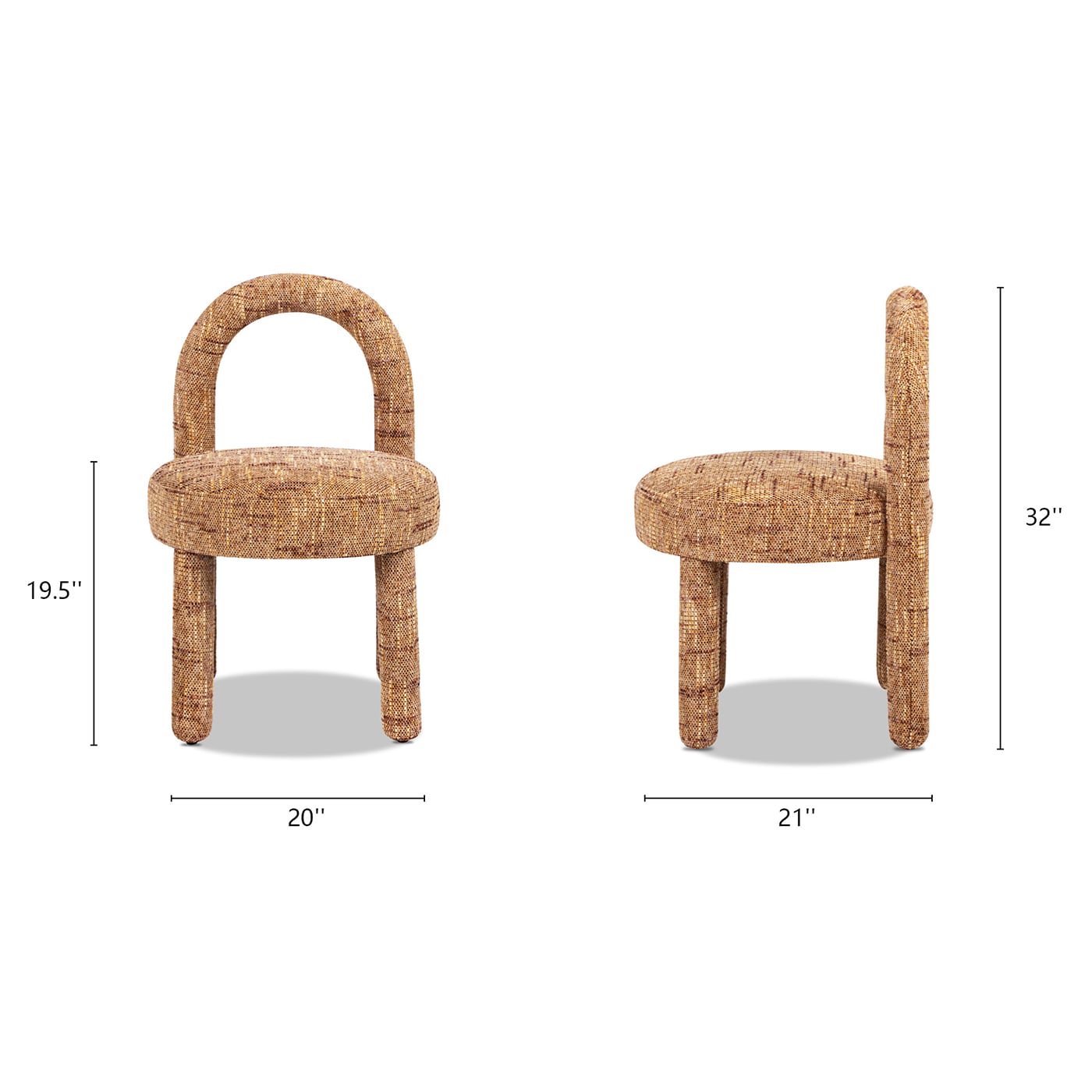 Jennifer Taylor Home L2P-MRG-80200 Dining-Chairs - View #5