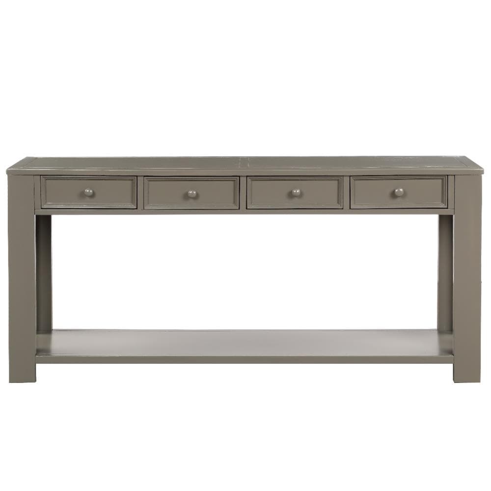 CASAINC TR-WF189615AAL Rustic Mdf Panels Console Table