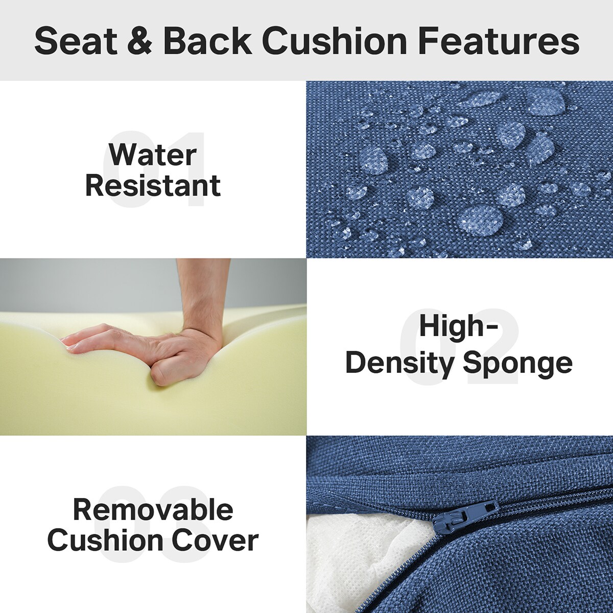 Rilyson FSZBDJH006-1 Patio-Furniture-Cushions - View #6