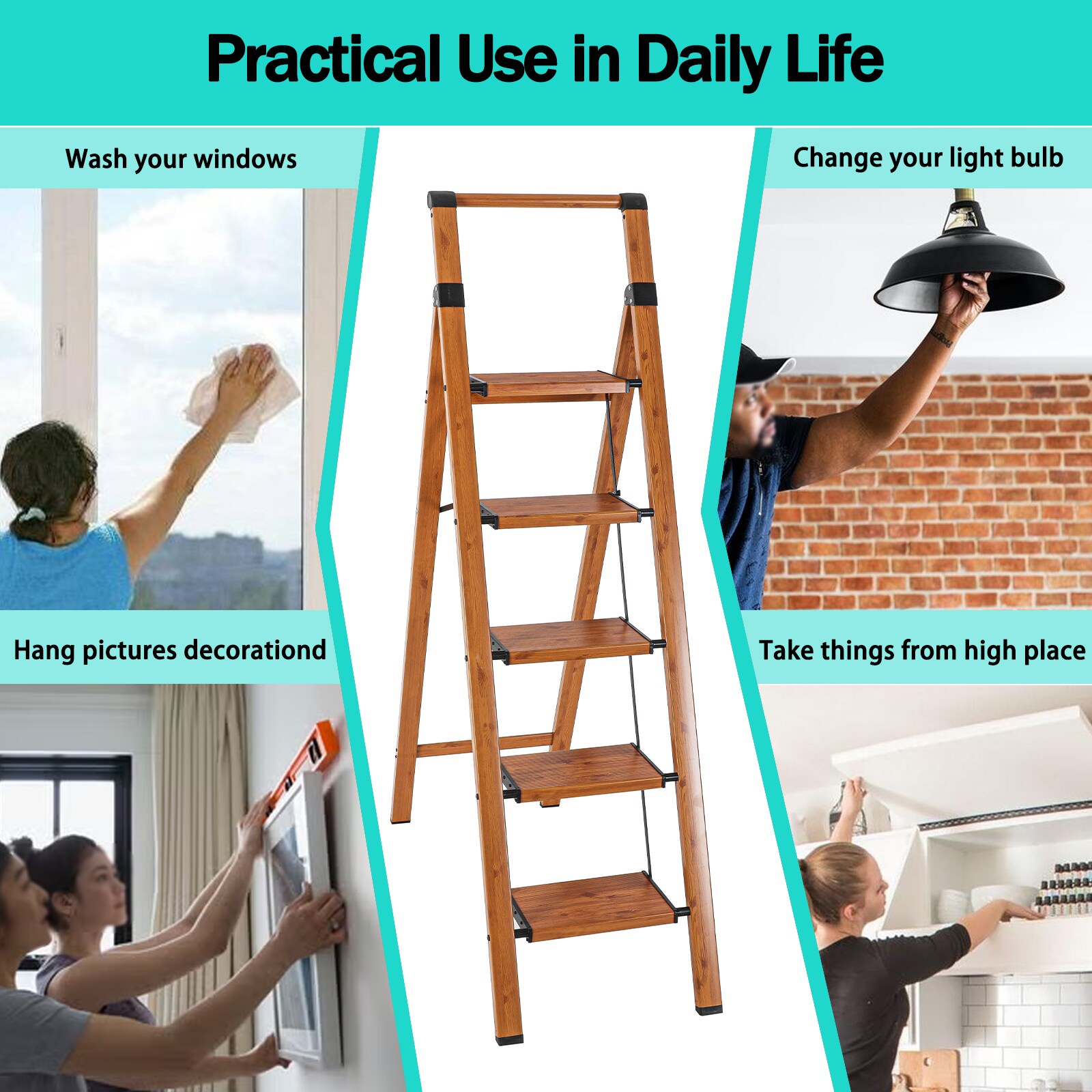Maocao Hoom JL-A4-L5M Step-Ladders - View #6