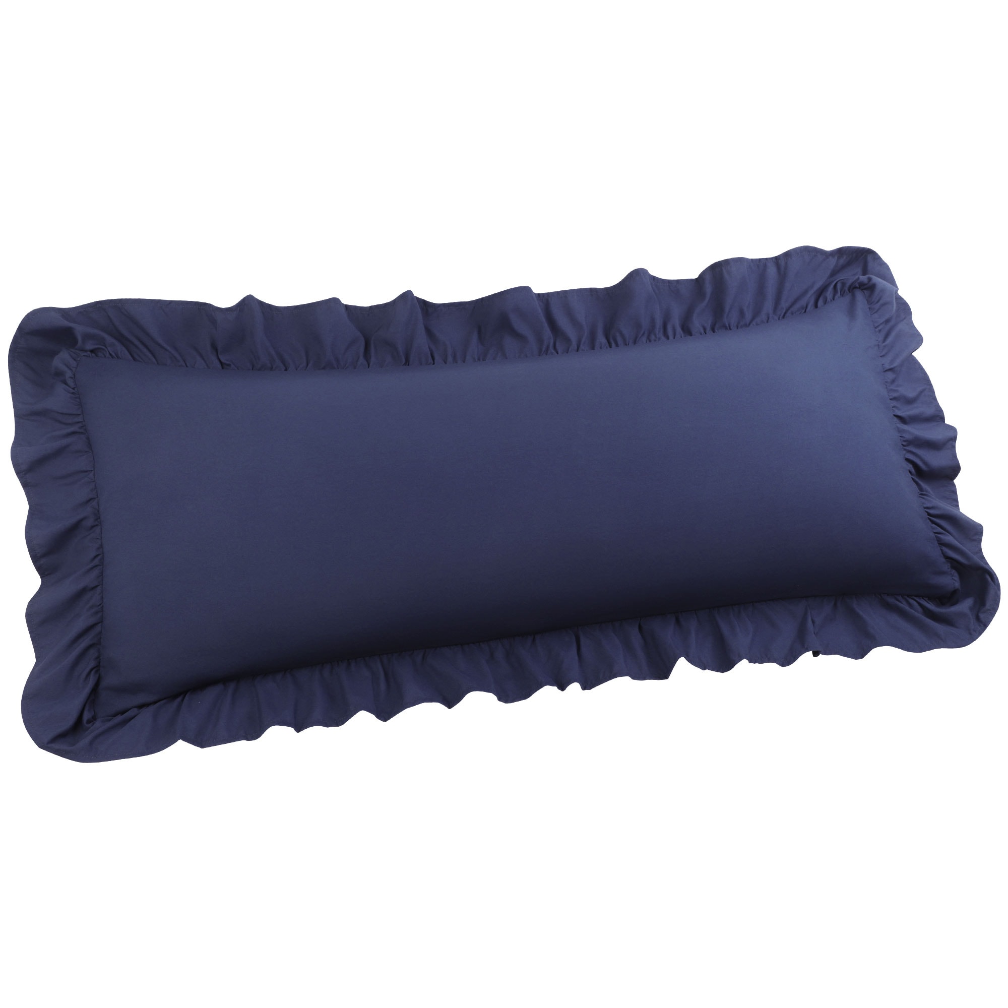 Unique Bargains - Brushed Ruffle Body Pillowcases Soft Breathable Pillow Covers with Envelope Clo...