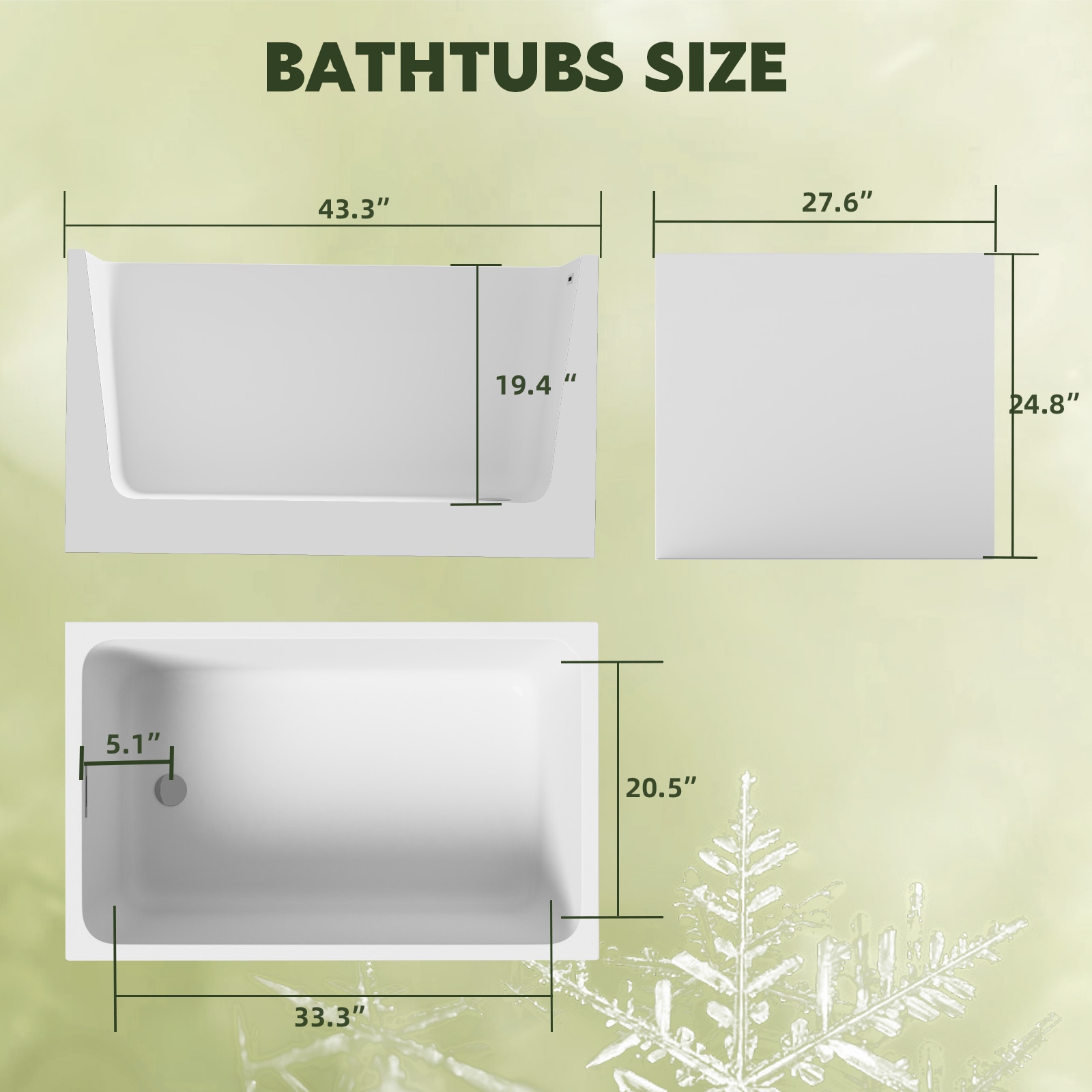 Clihome W54-CLO-326719 bathtubs - View #6