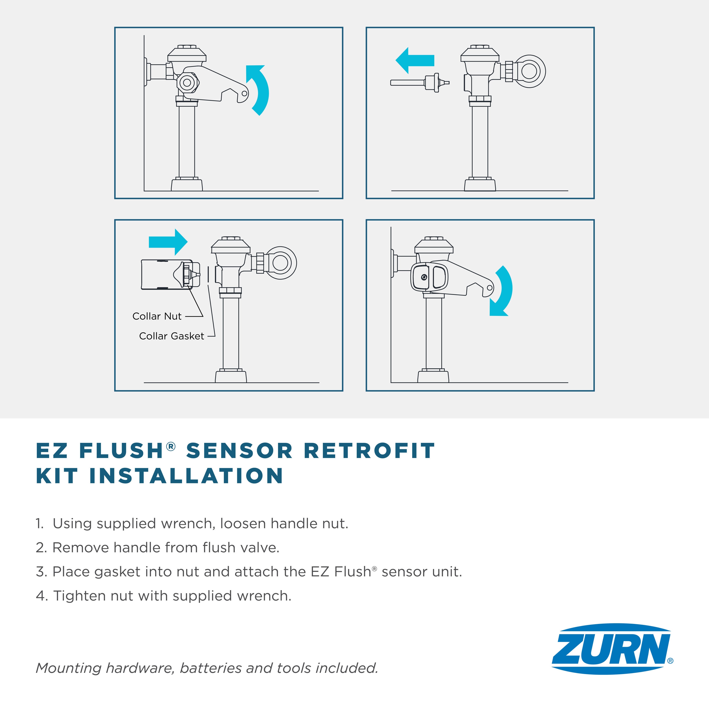 Zurn ZER6003PL-EWS-SM Commercial-Flush-Valves-Repair-Parts - View #12