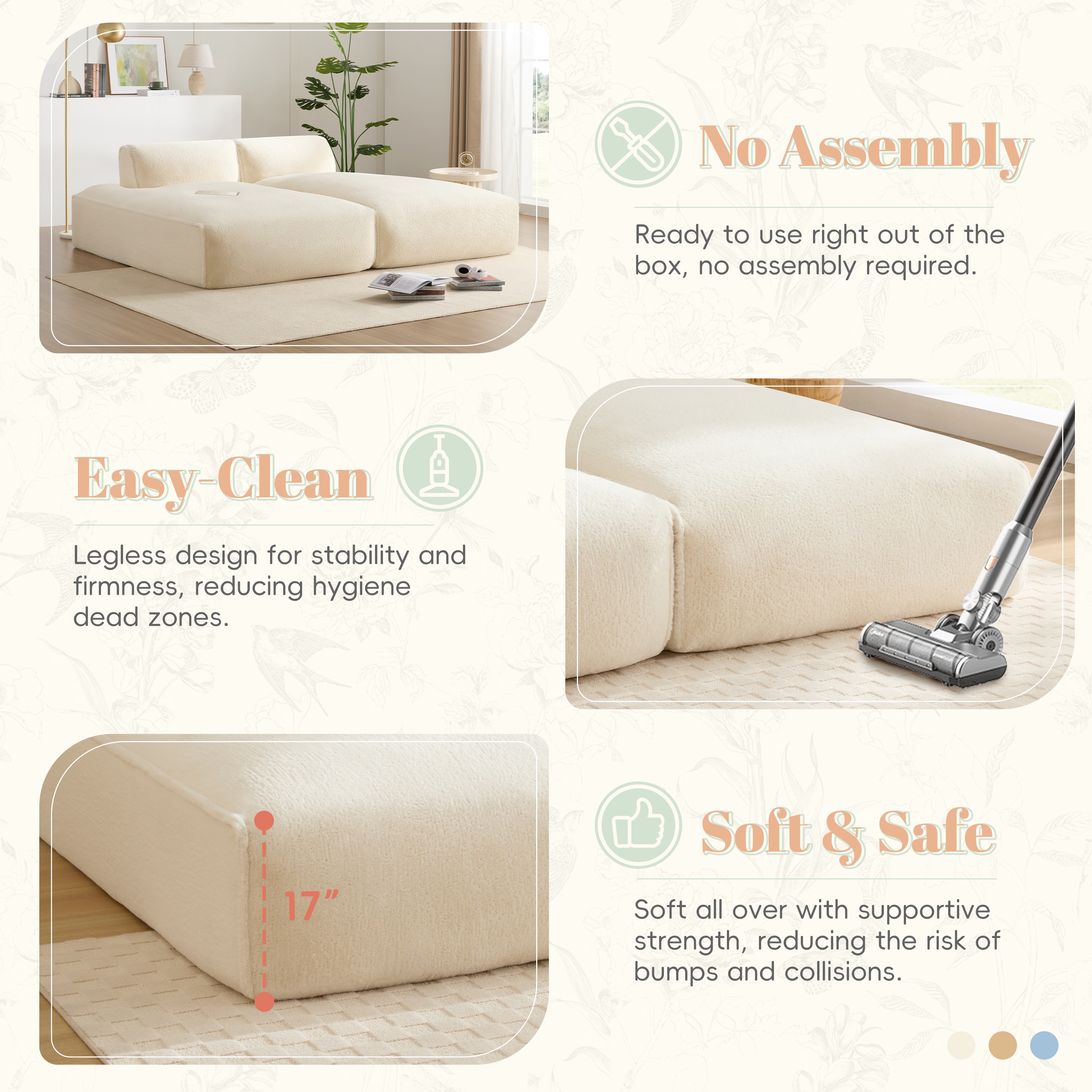 ModernLuxe N723S9701A Sofas-Loveseats - View #5