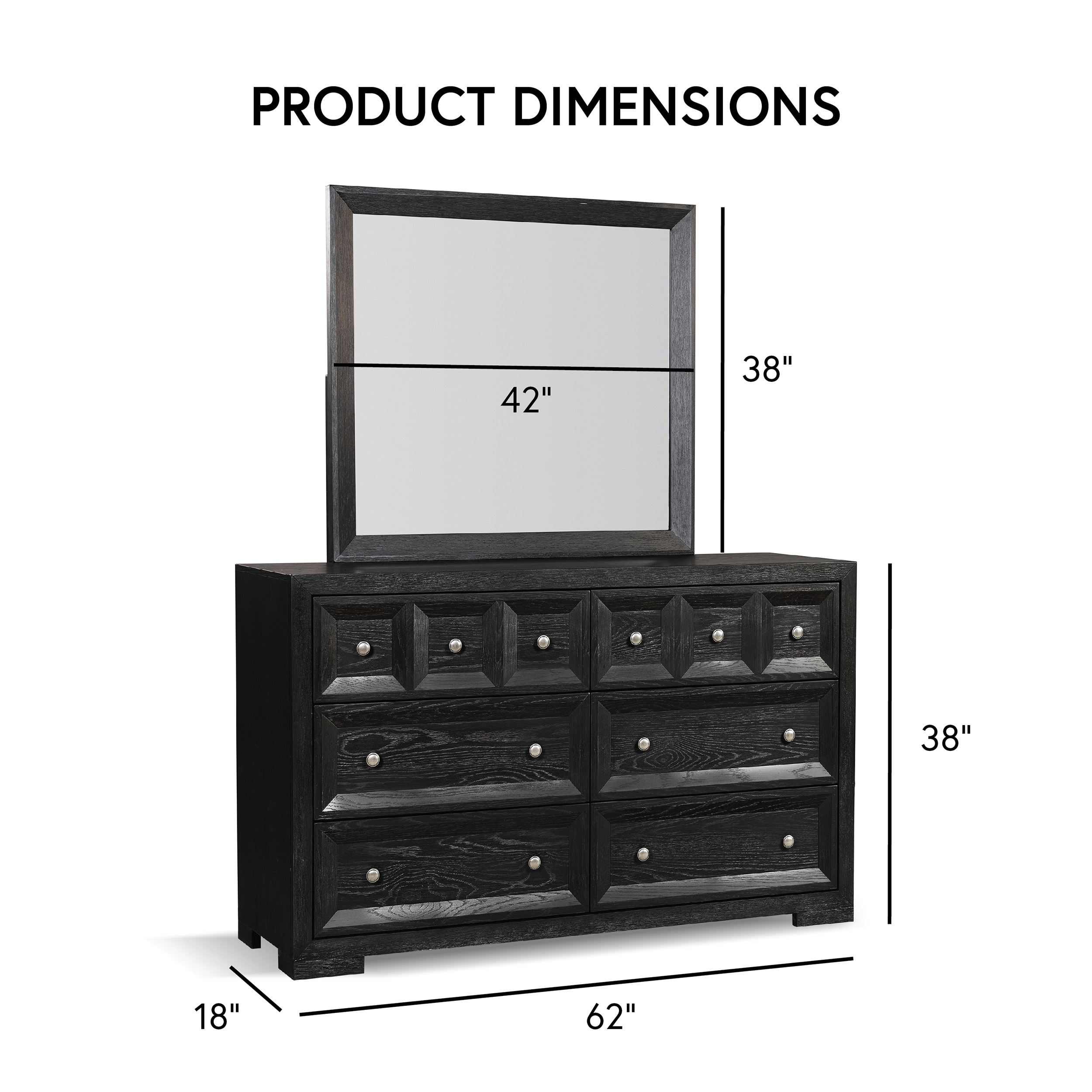 Furniture of America IDF79011BKQNDM2 Bedroom-Sets - View #5