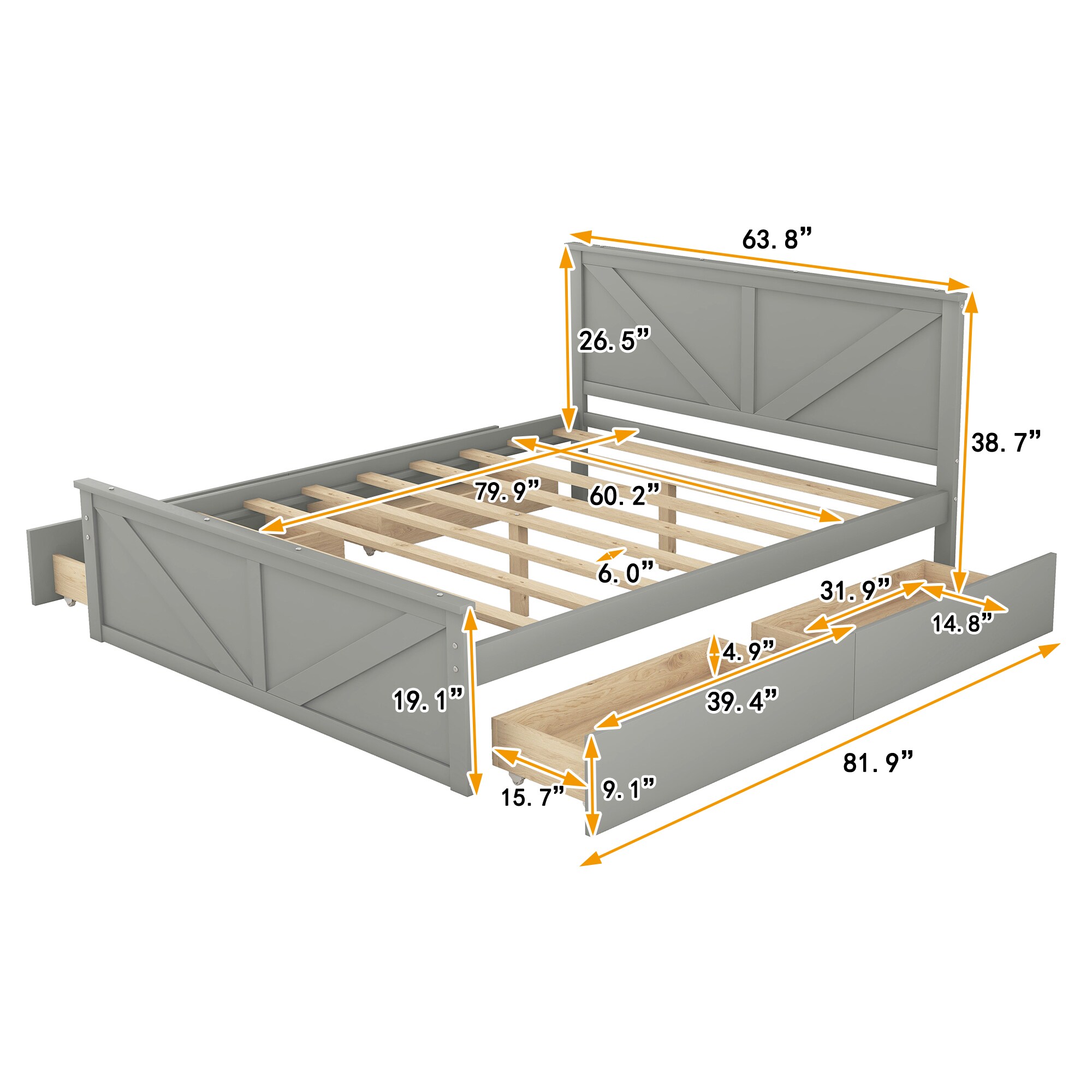CASAINC BJC-WF-JW00421601 beds - View #7