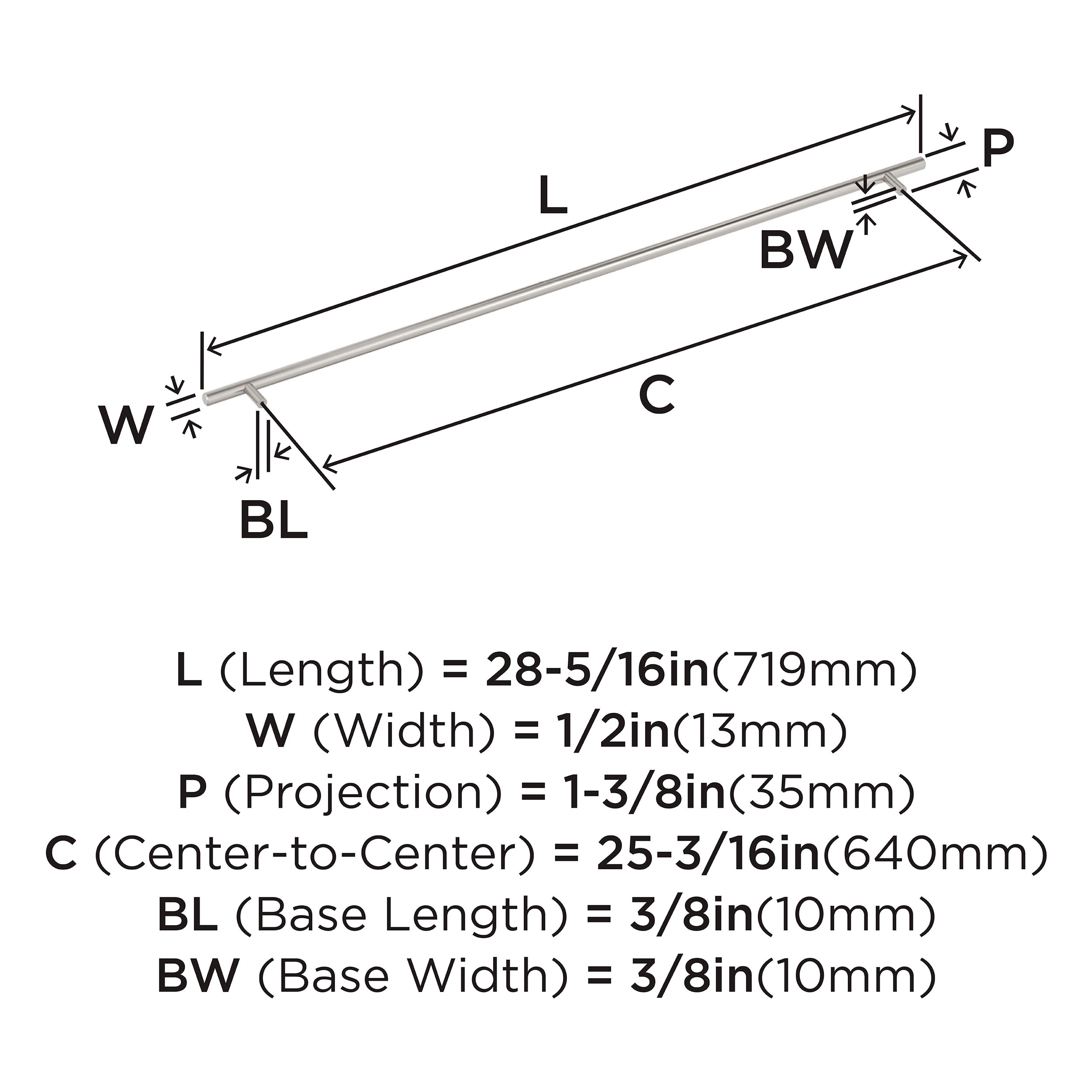Amerock BP19018G10 Cabinet-Pulls - View #5