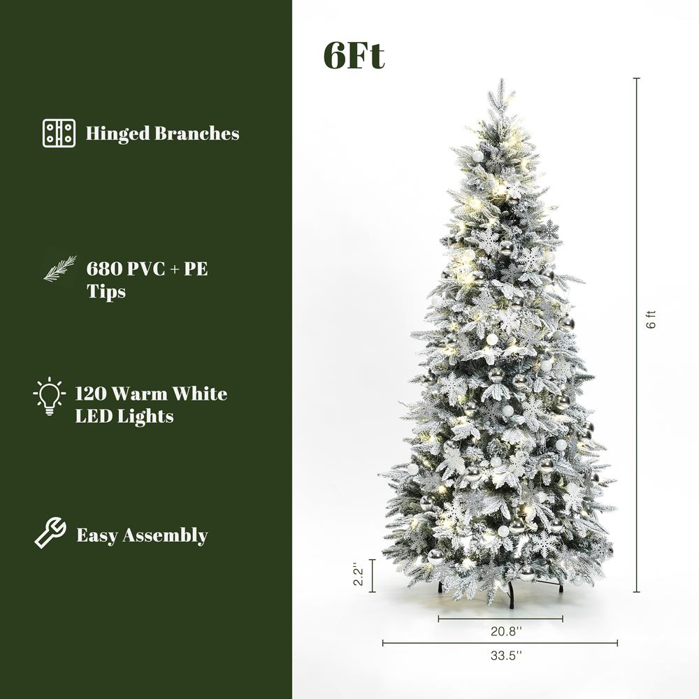 LuxenHome WHAP2100 Artificial-Christmas-Trees - View #6