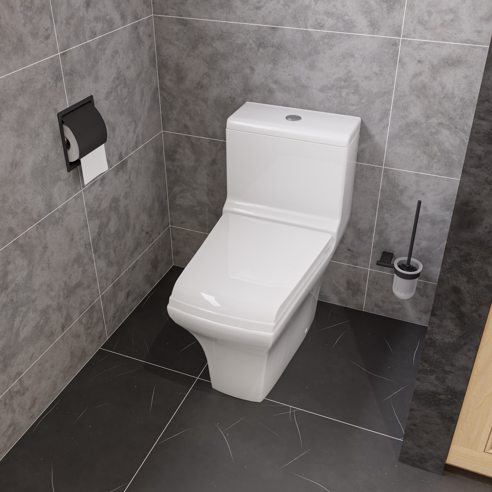 ALFI ABTPC77-BLA Bathroom-Accessories - View #2
