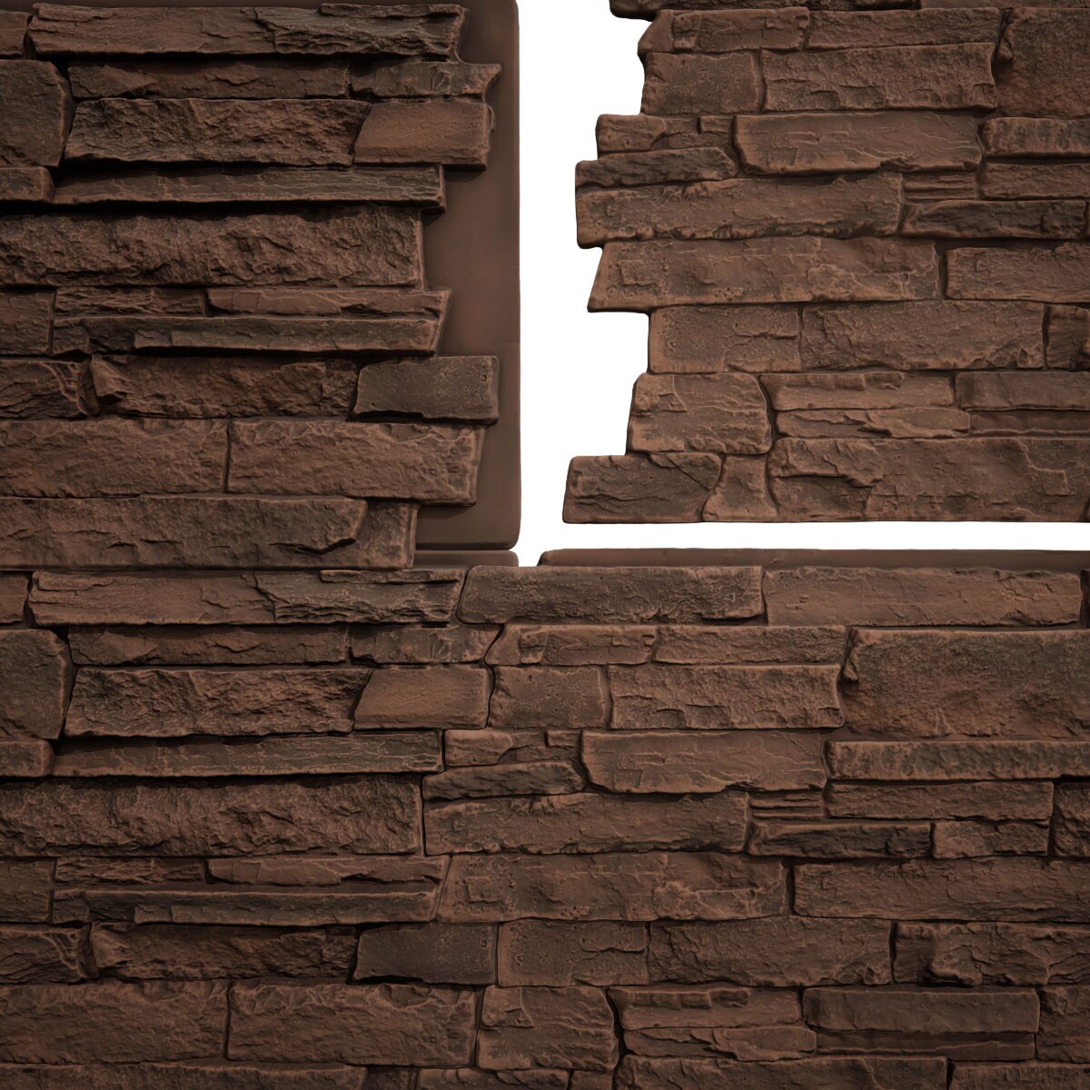 Ekena Millwork PNU24X48ALCB Stone-Veneer - View #10
