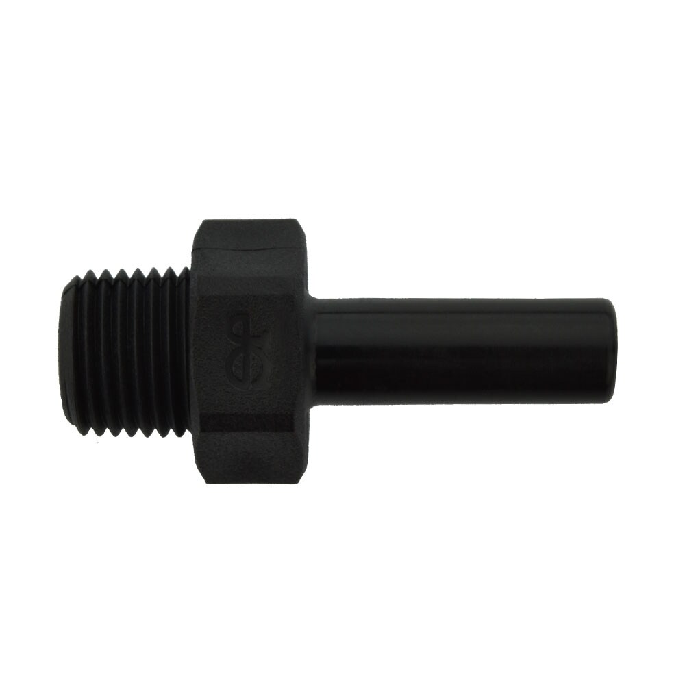 John Guest PP050821E 1/8-in x 1/4-in Push-to-Connect Male Adapter (10-Pack)
