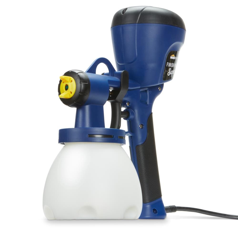 Motmax Paint Sprayer Home Spray Gun for Paint Stain Crafts Home Improvement Hand-Held Light Weight, 1L Paint Container, Size: 9.21 x 6.65 x 5.31