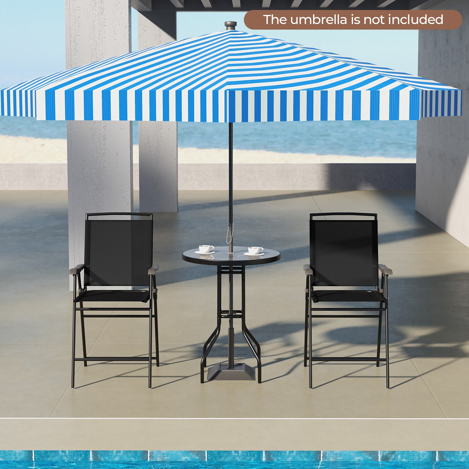 Slickblue D-CO-KD14711PN Patio-Dining-Sets - View #2