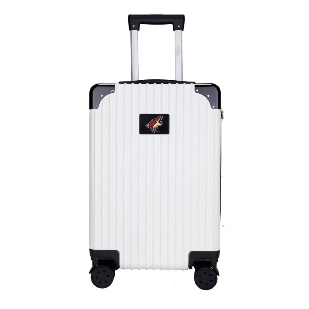 Mojo Licensing NHCOL210_WHITE 23.75 X 15.5 X 9.75 White Polycarbonate Hardshell Carry-on Bag (1-Bag)
