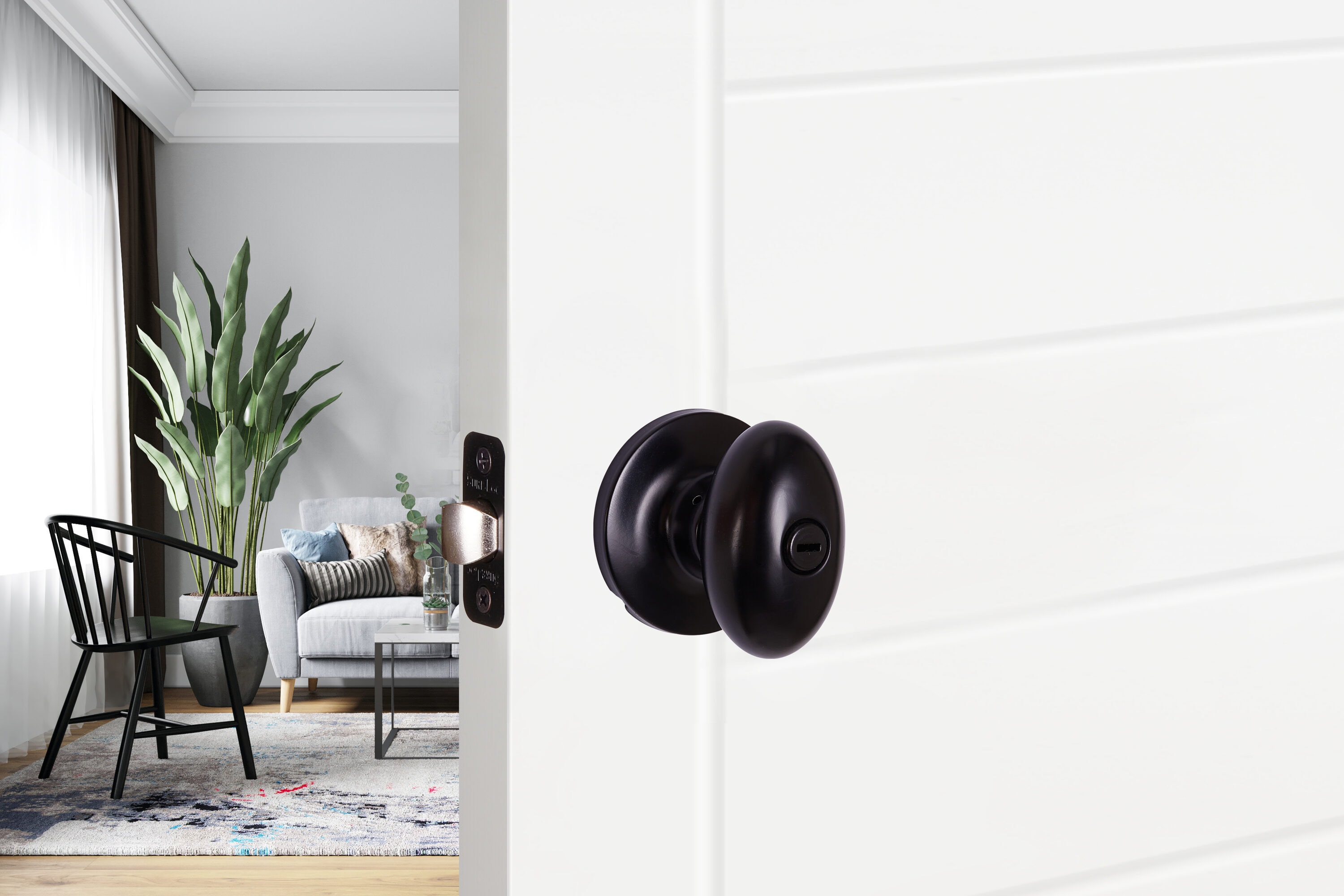 Sure-Loc Hardware AR102 FBL Door-Knobs - View #9