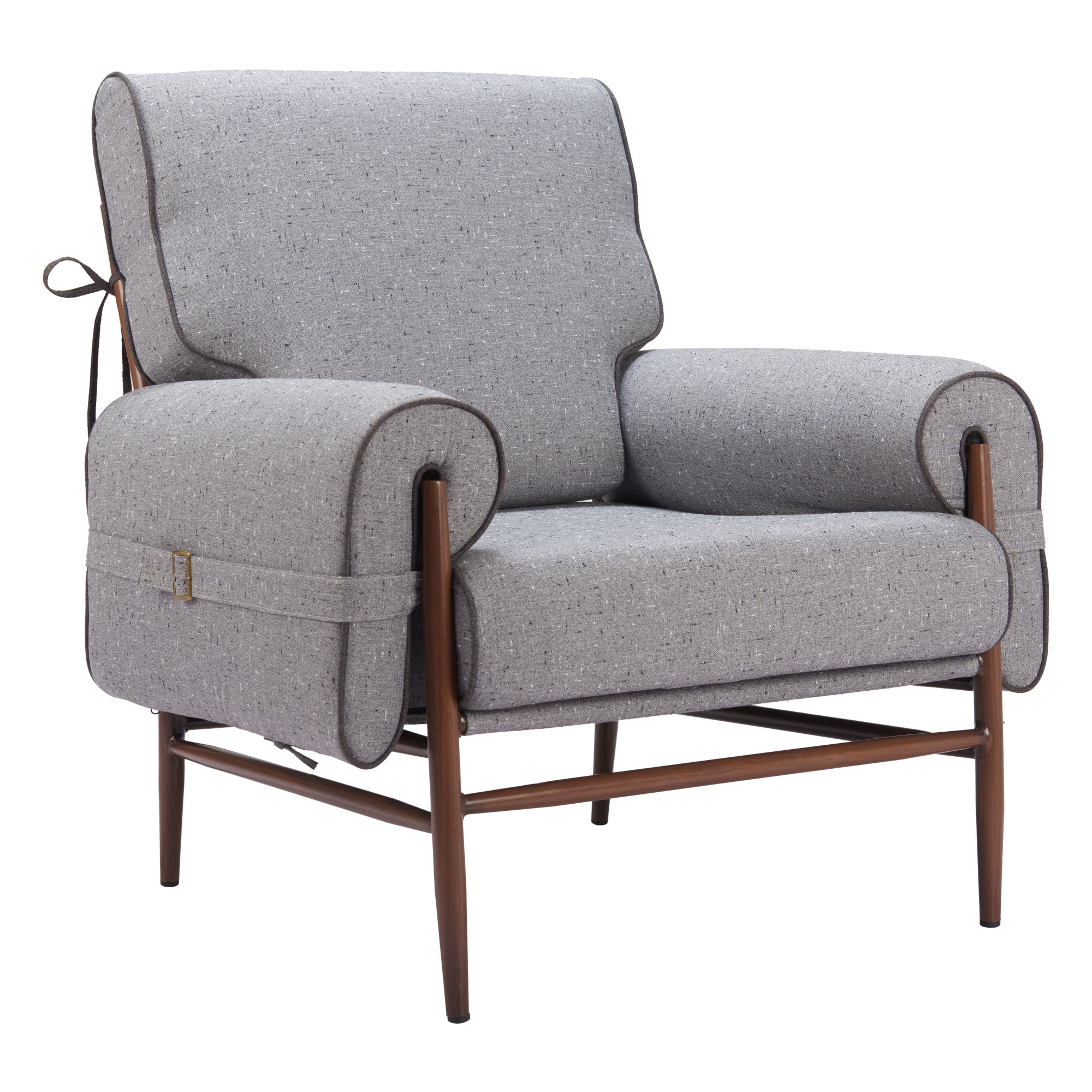 ZUO 110205 Modern Gray Accent Chair