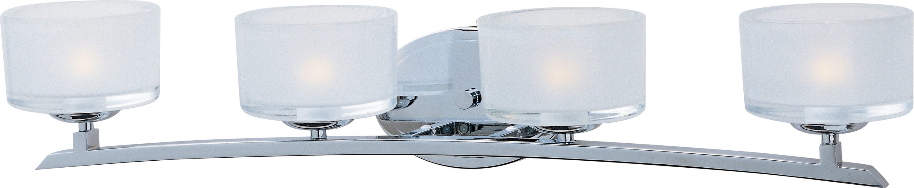 Maxim Lighting 19054FTPC Elle 29-in 4 -Light Polished Chrome Modern/contemporary Vanity light