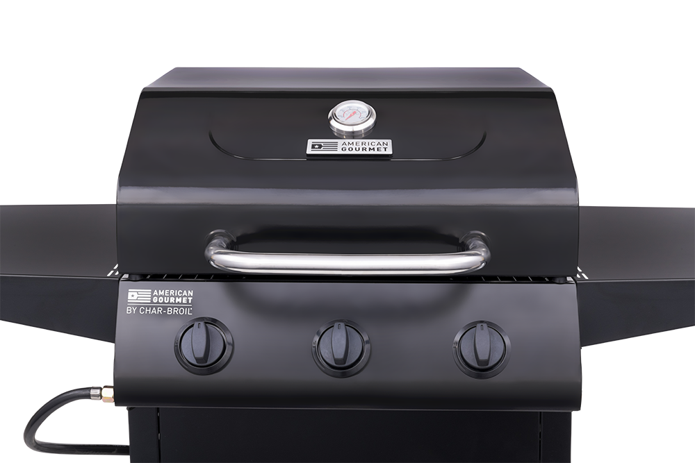 Grusom angivet at klemme American Gourmet Black 3-Burner Liquid Propane Gas Grill in the Gas Grills  department at Lowes.com