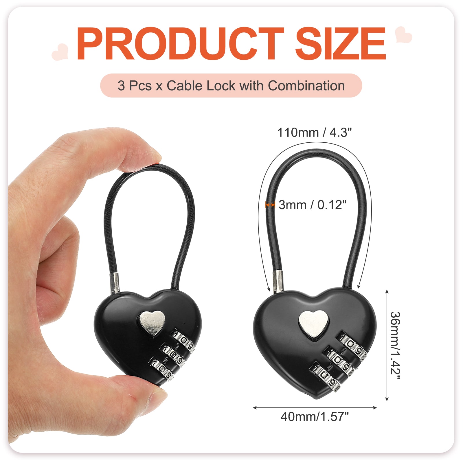 PATIKIL S26042700UX7434 Padlocks-Locks-Cables - View #2