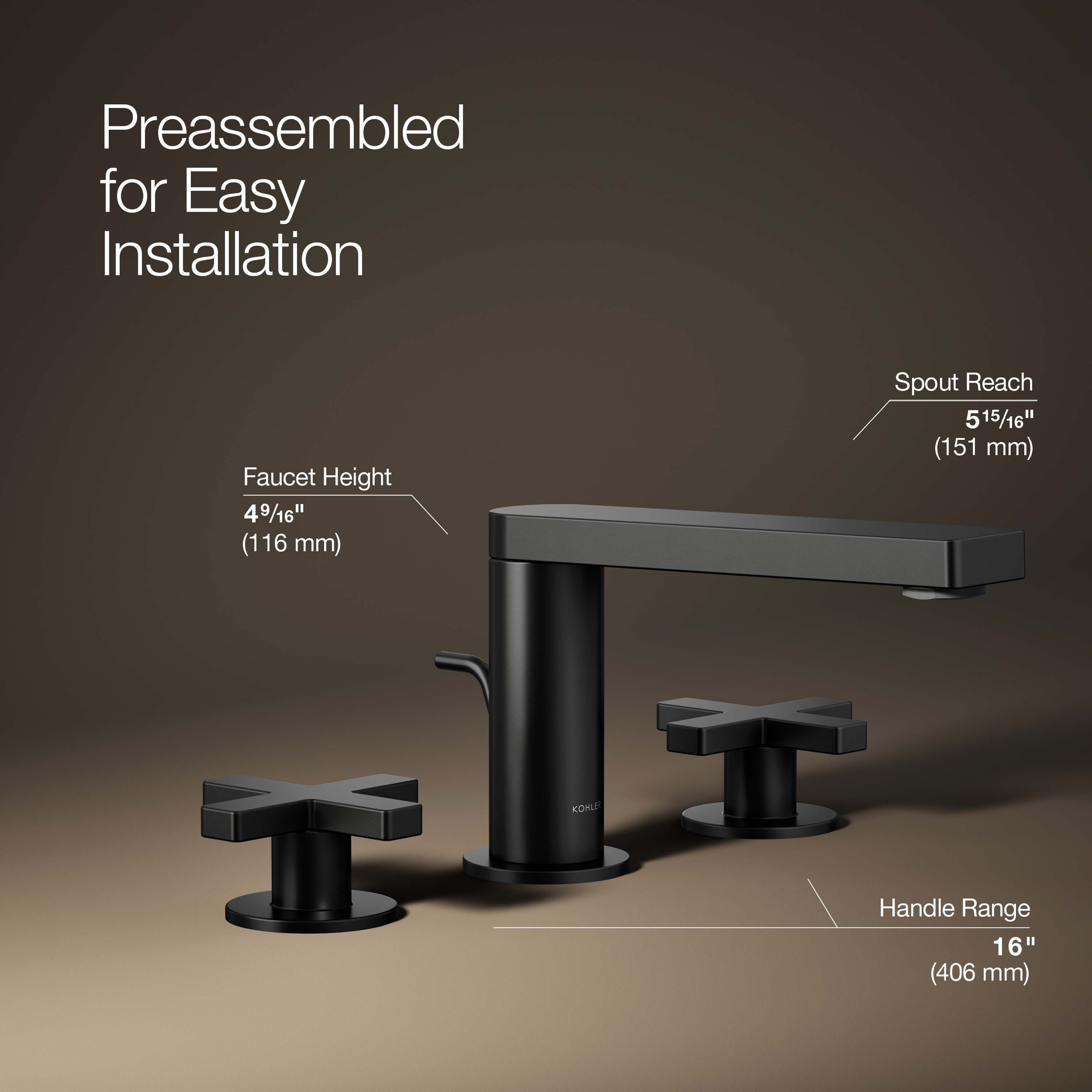 KOHLER K-73060-3-BL Lavatory-Faucets - View #4