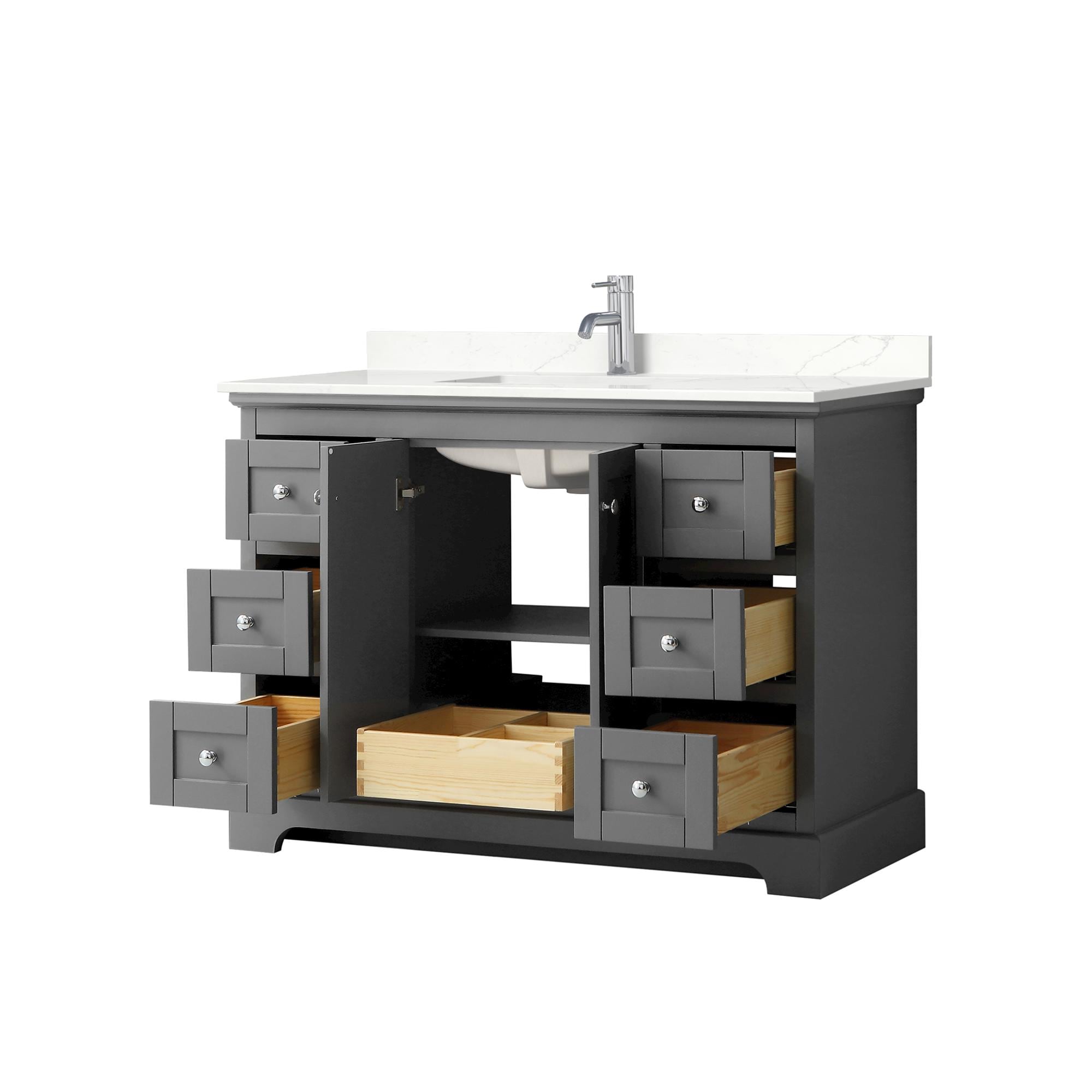 Wyndham Collection WCV232348SKGGTUNSMXX Bath-Vanity-Combo - View #3