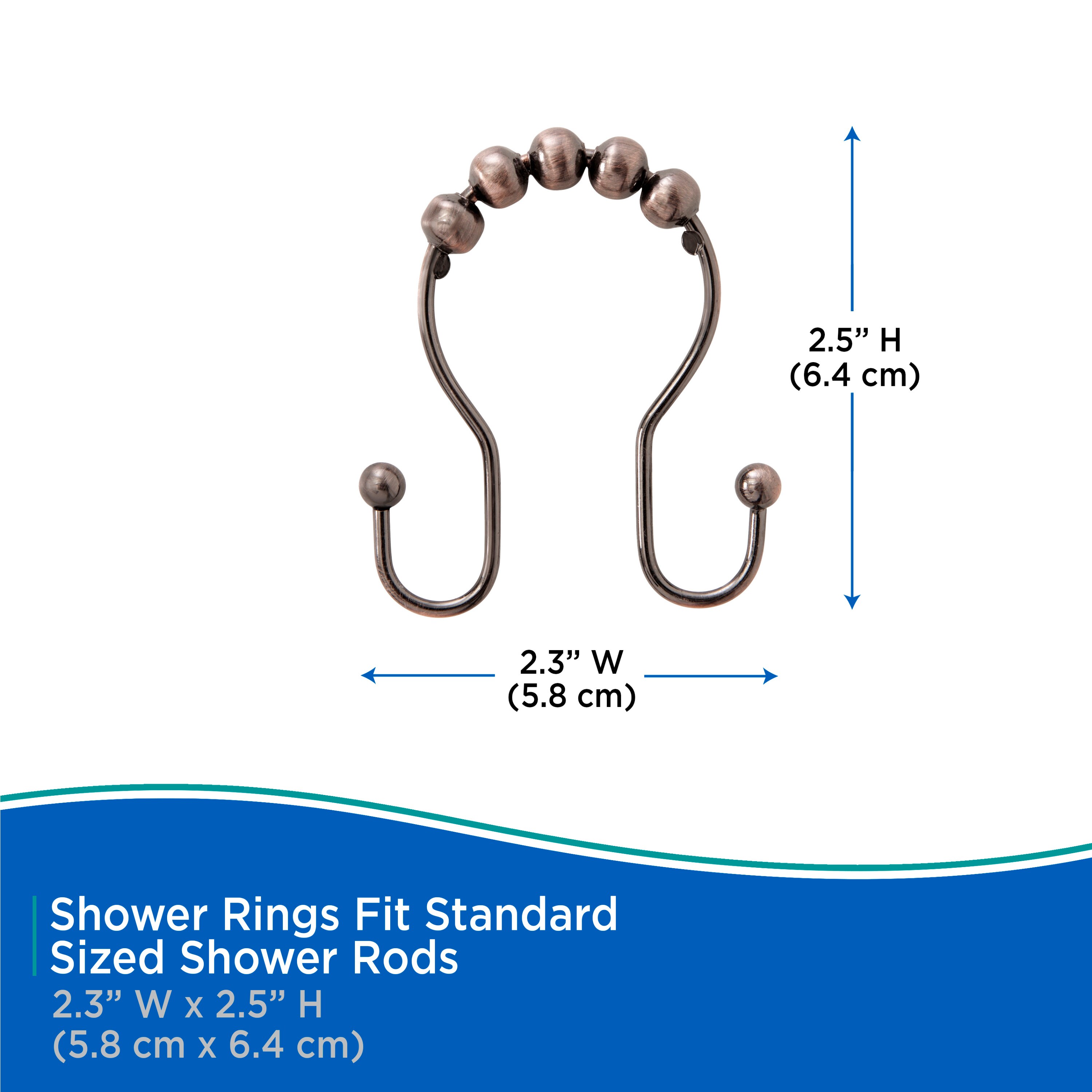 Kenney KN67122V1 Shower-Rings-Hooks - View #6