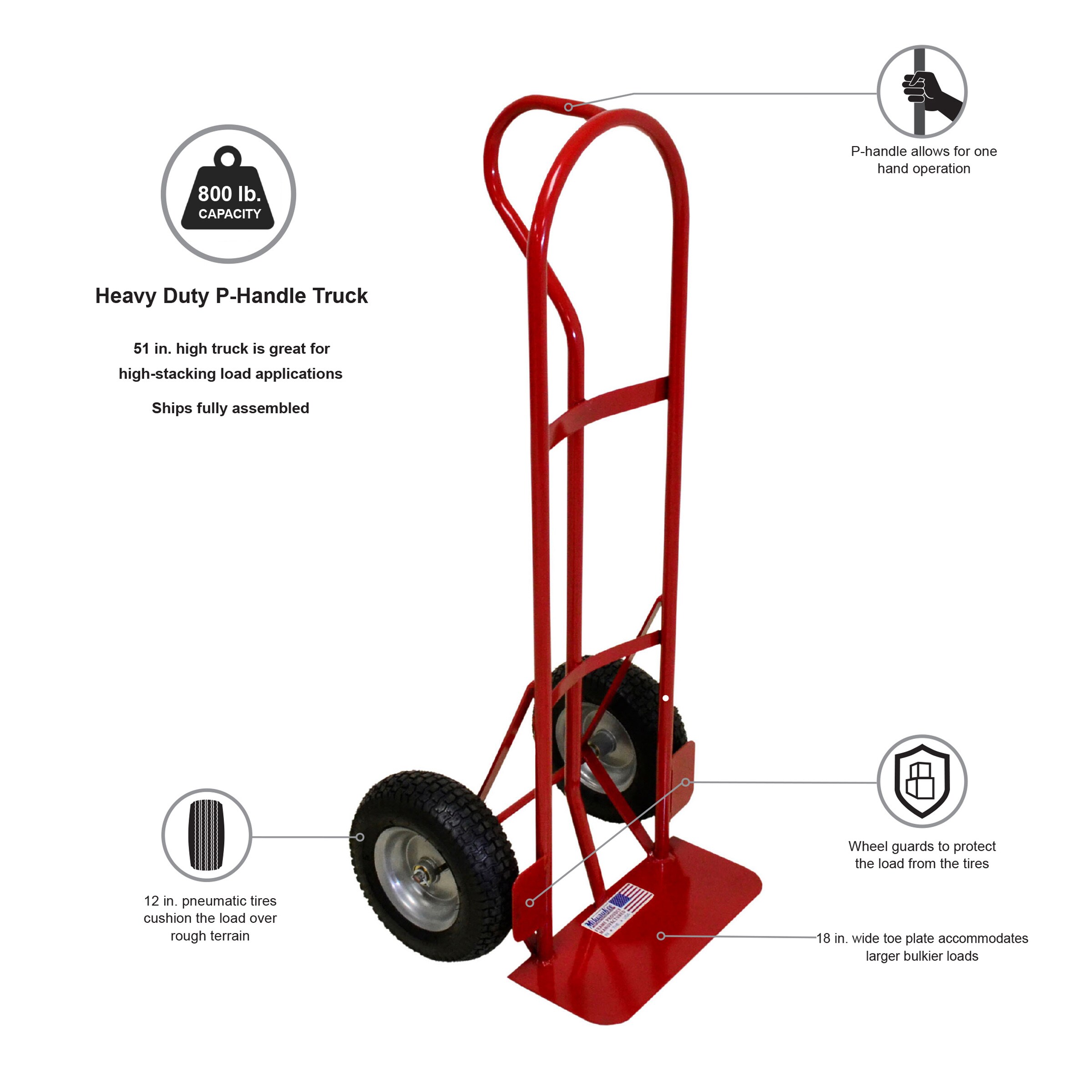 Milwaukee DC48866 Hand-Truck-Dollies - View #6