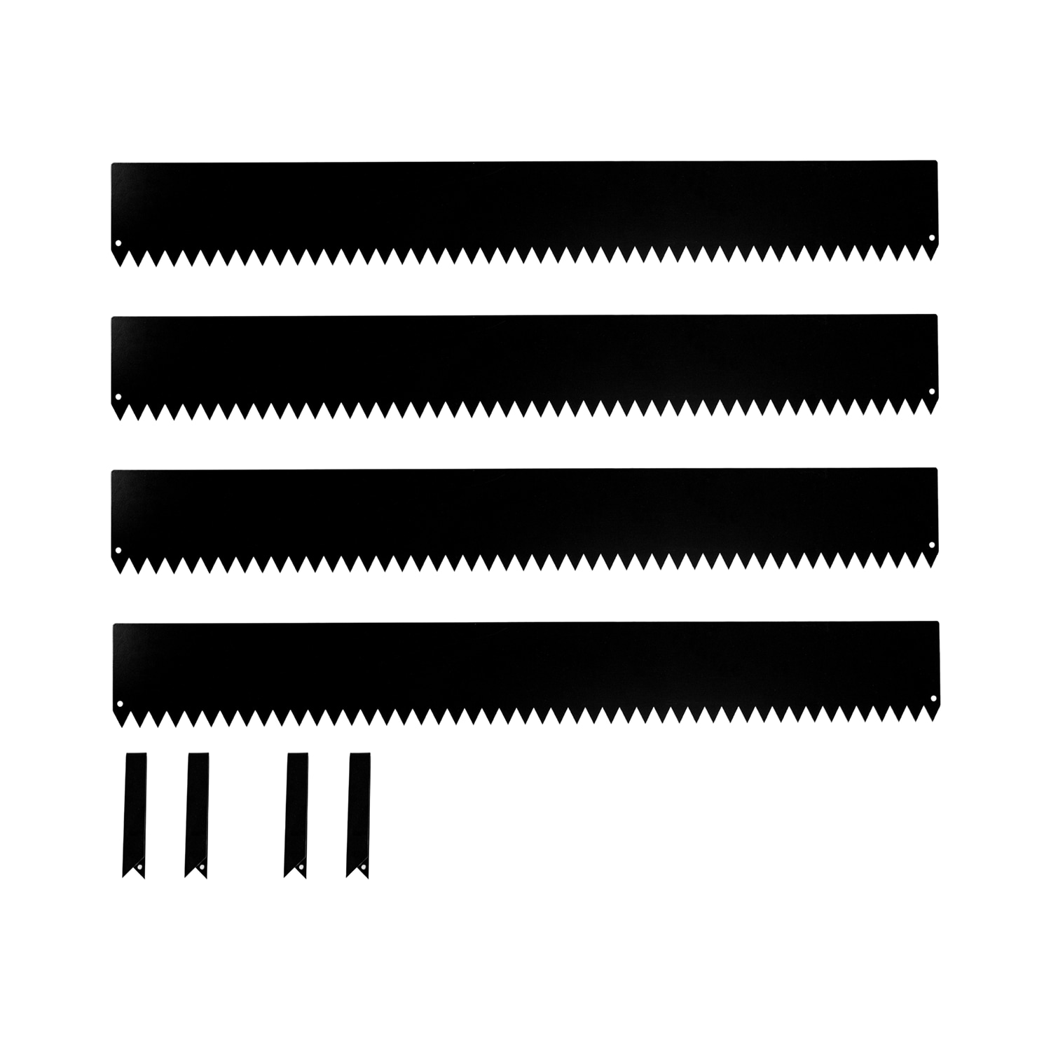 Tie Down 33220 16-Feet x 6-Inches Steel Landscape Edging 4 -Pack Black Steel Landscape edging section