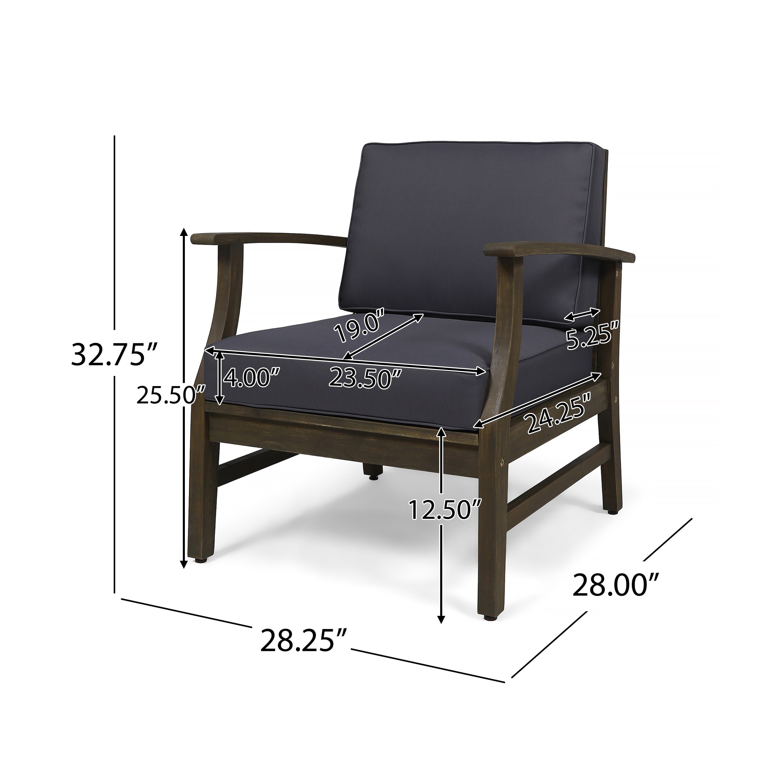 Christopher Knight Home 318273 Patio-Chairs - View #3