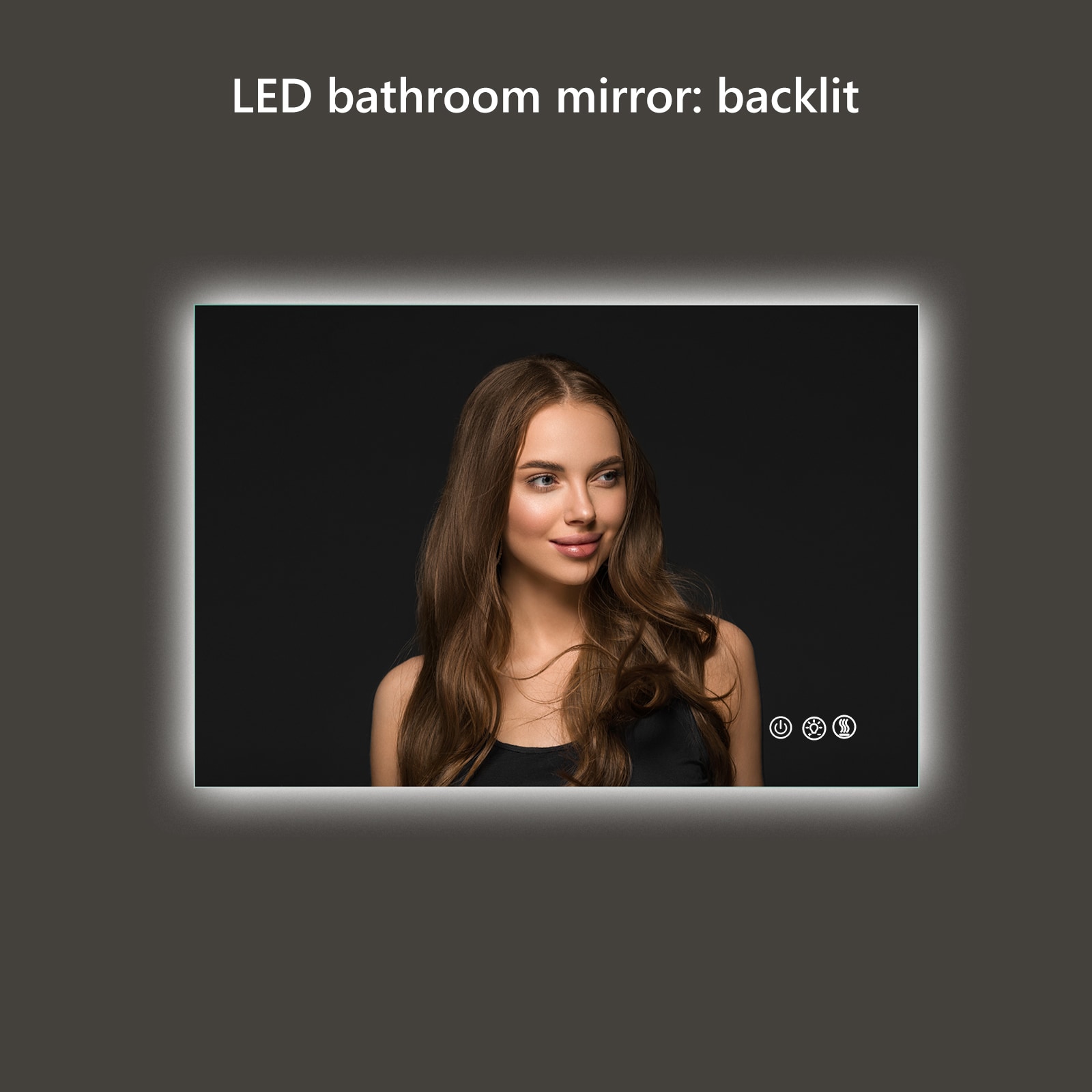 FurniFusion MA044024TD-OL Framed-Bath-Mirrors - View #4