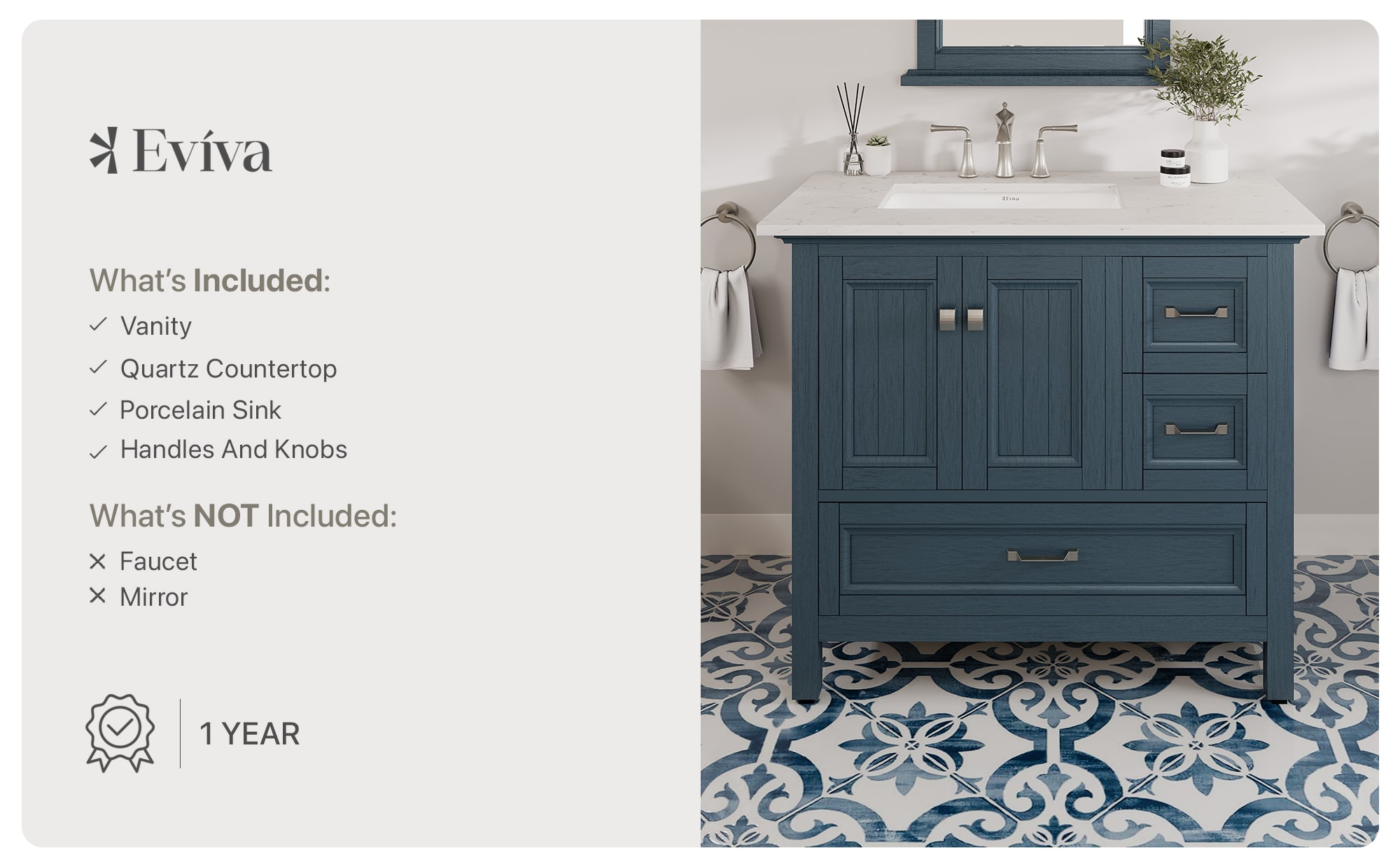 Eviva EVVN612-36AB Bath-Vanity-Combo - View #8