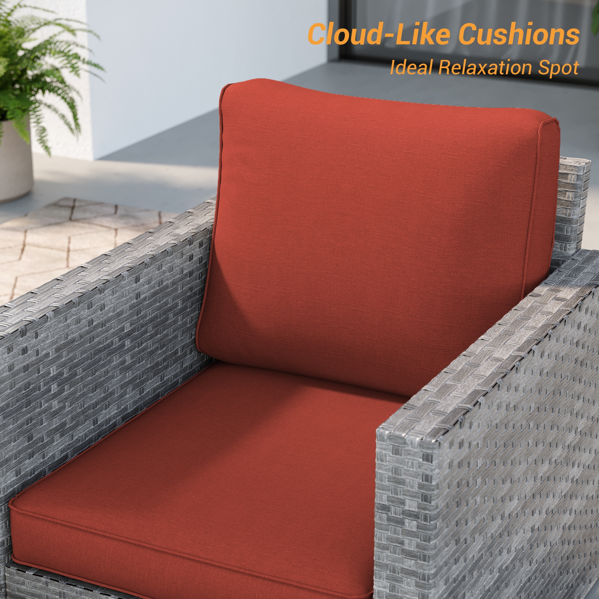 Sonkuki SD-C-HOG-S1 Patio-Conversation-Sets - View #6